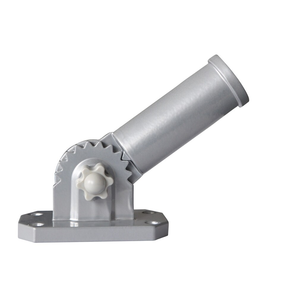 Rain or Shine HY-P4S Silver Metal Flag Pole Mounting Bracket