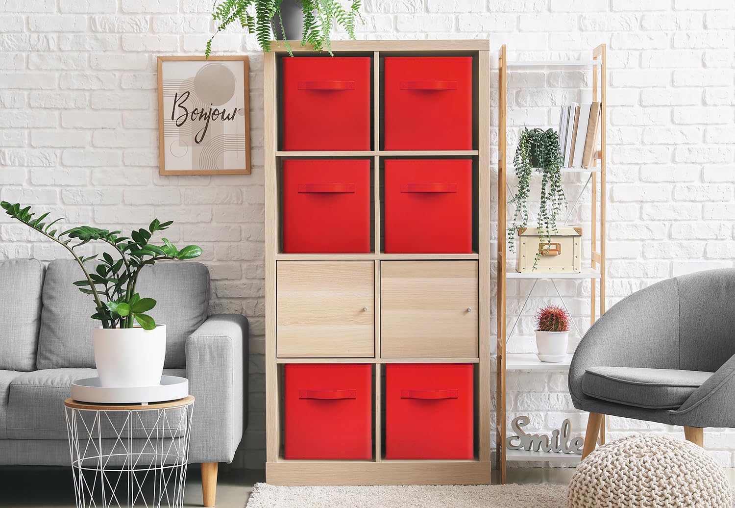 SORBUS 192405357114 Laminate-Storage-Cubes - View #4
