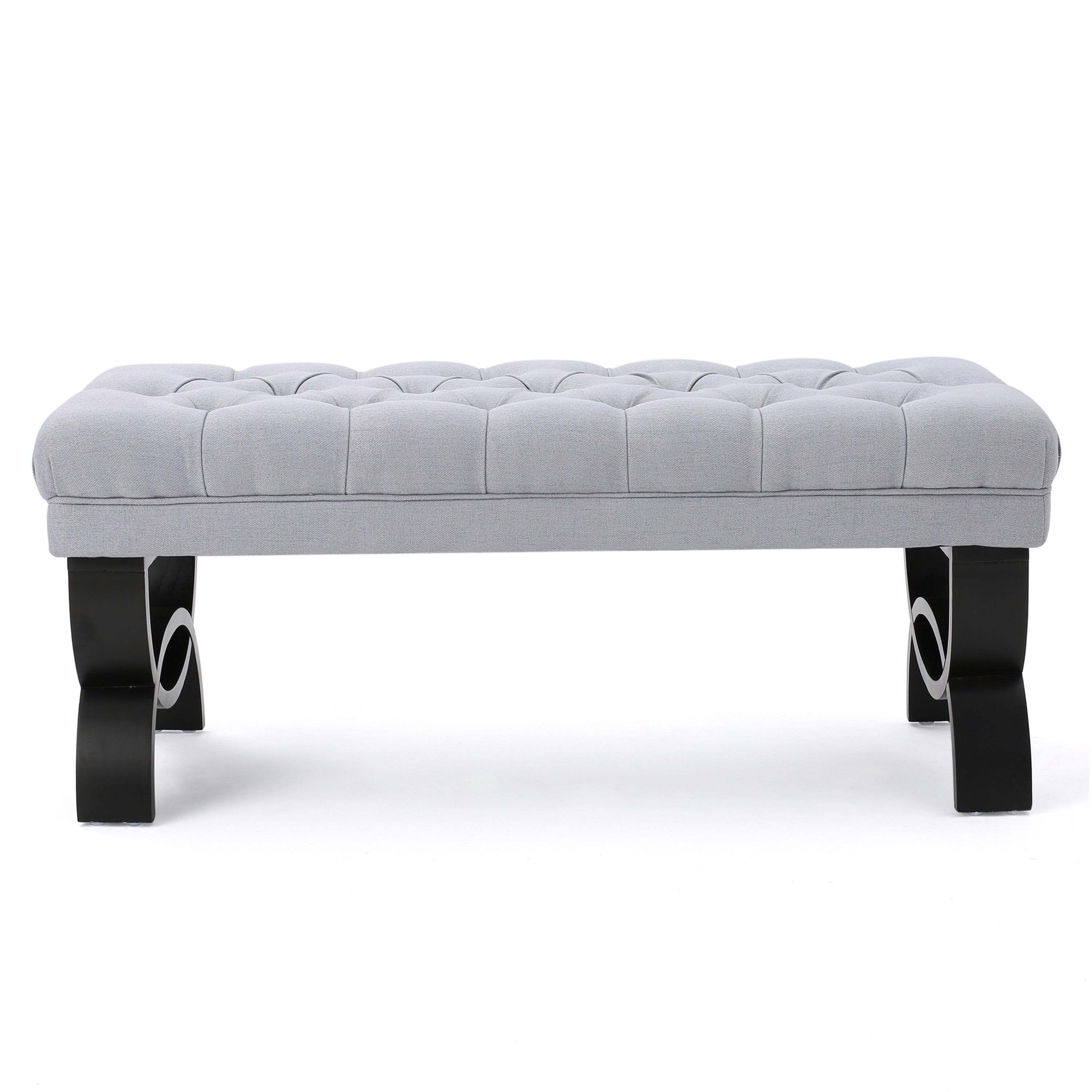 Best Selling Home Decor 299602 Casual Gray Ottoman