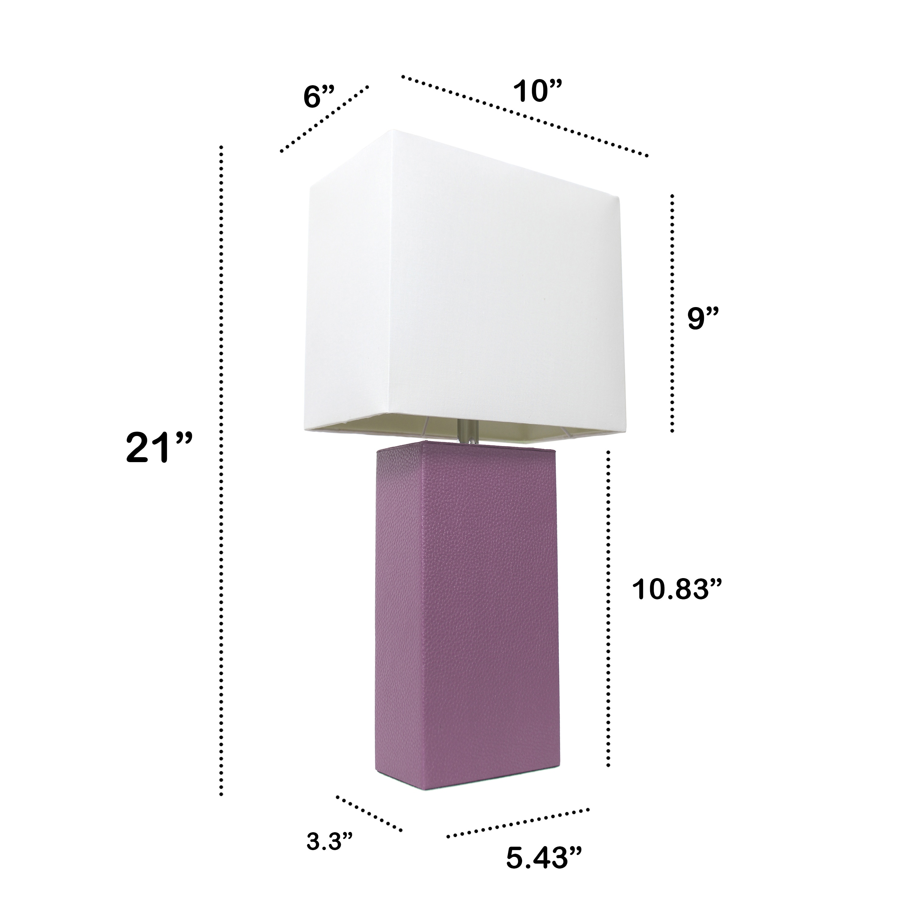 Lalia Home LHT-3008-PR-2PK Table-Lamps - View #3