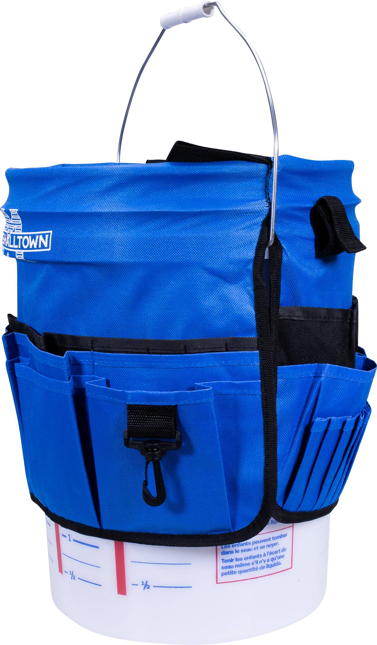 Marshalltown Blue Nylon 7.5-in 5-Gallon Bucket Organizer in the Tool Bags  department at