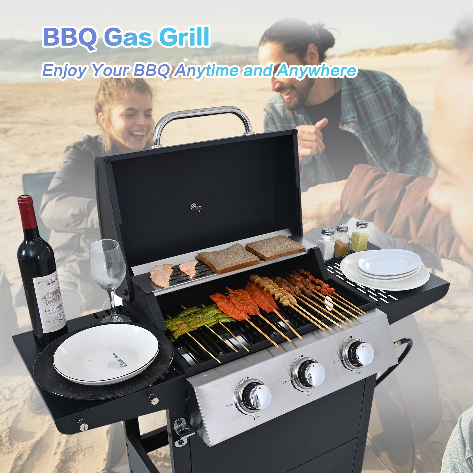 Siavonce XHP279745 Gas-Grill - View #8