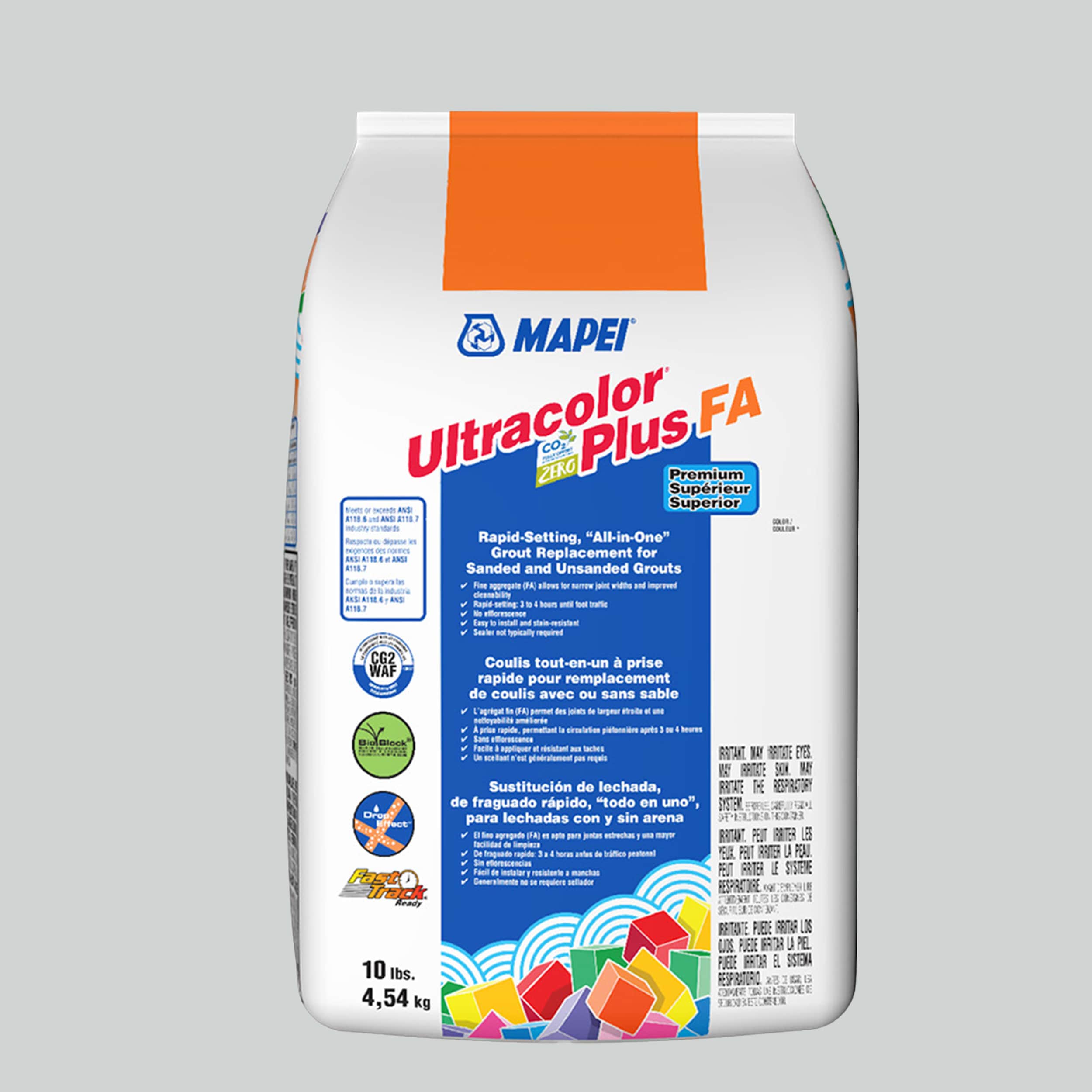 MAPEI 6BU522905 Ultracolor Plus FA Sea Salt #5229 All-in-one Grout (10-lb)