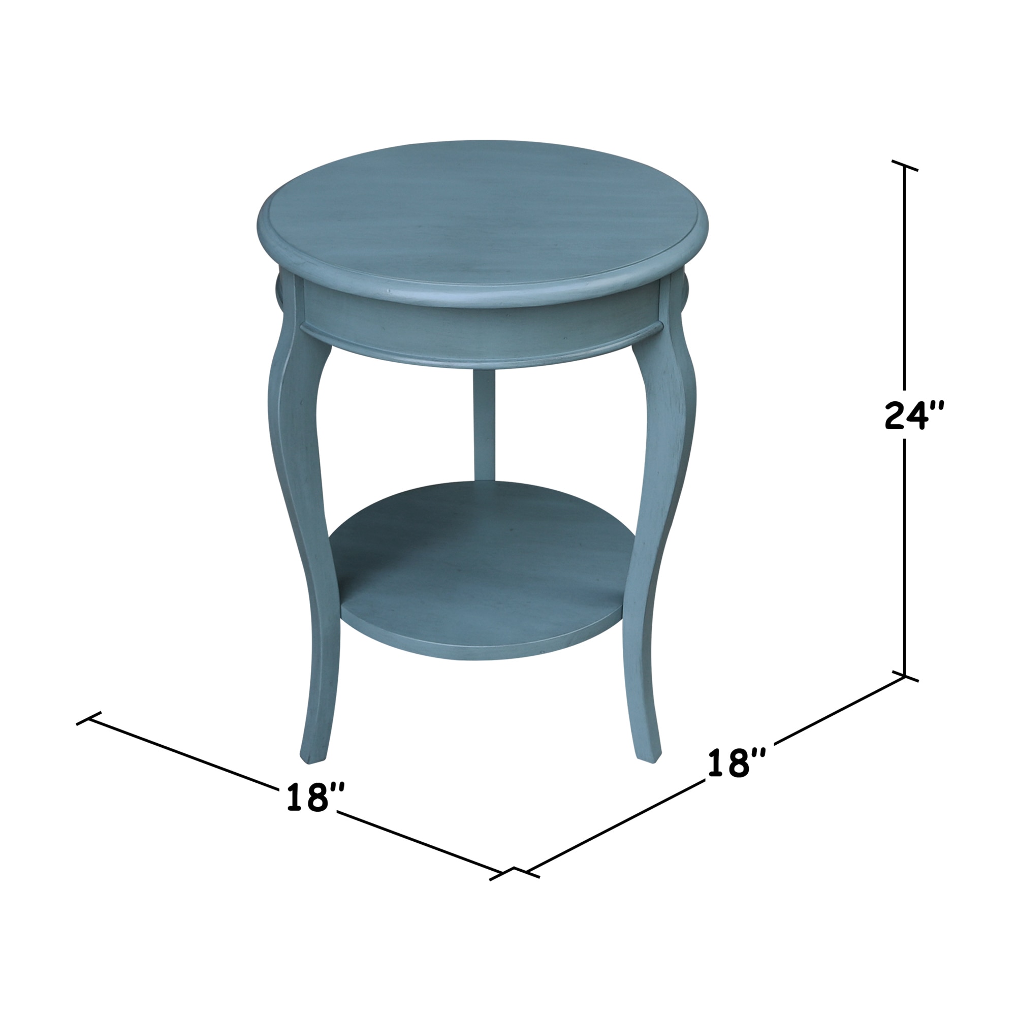 International Concepts OT32-18R-18 End-Tables - View #3