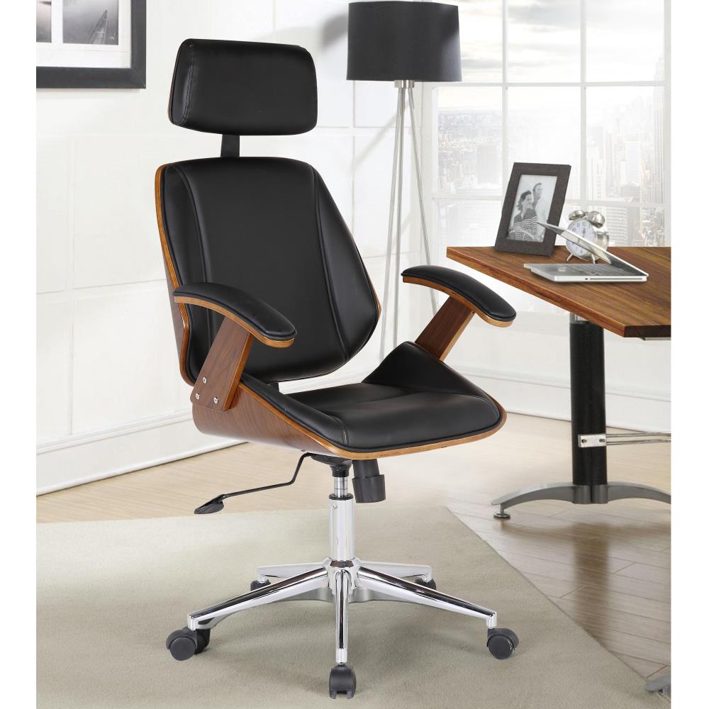 Armen Living LCCEOFCHBL Office-Chairs - View #5