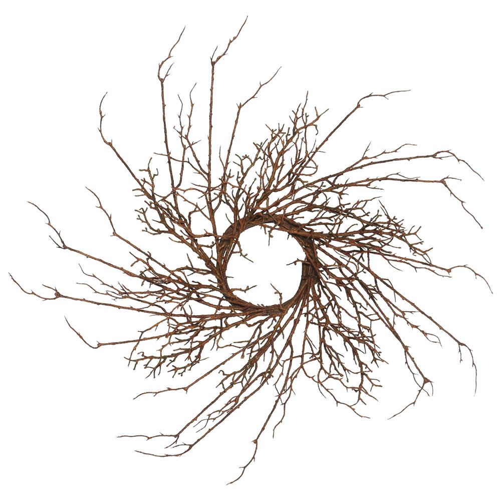 Vickerman FK172801 22-in Leaves Artificial Wreath
