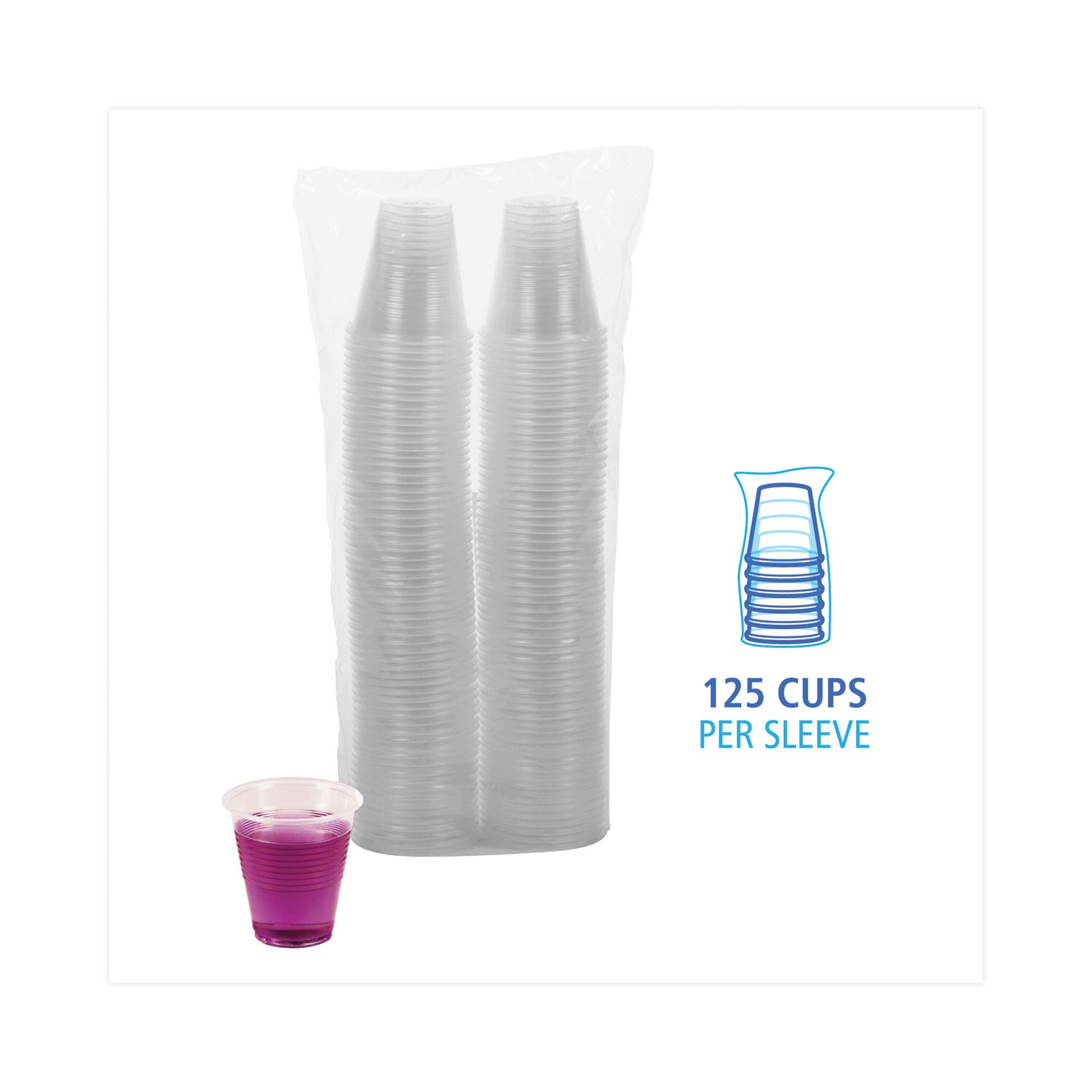 Boardwalk BWKTRANSCUP3PK Party-Supplies-Cc - View #4