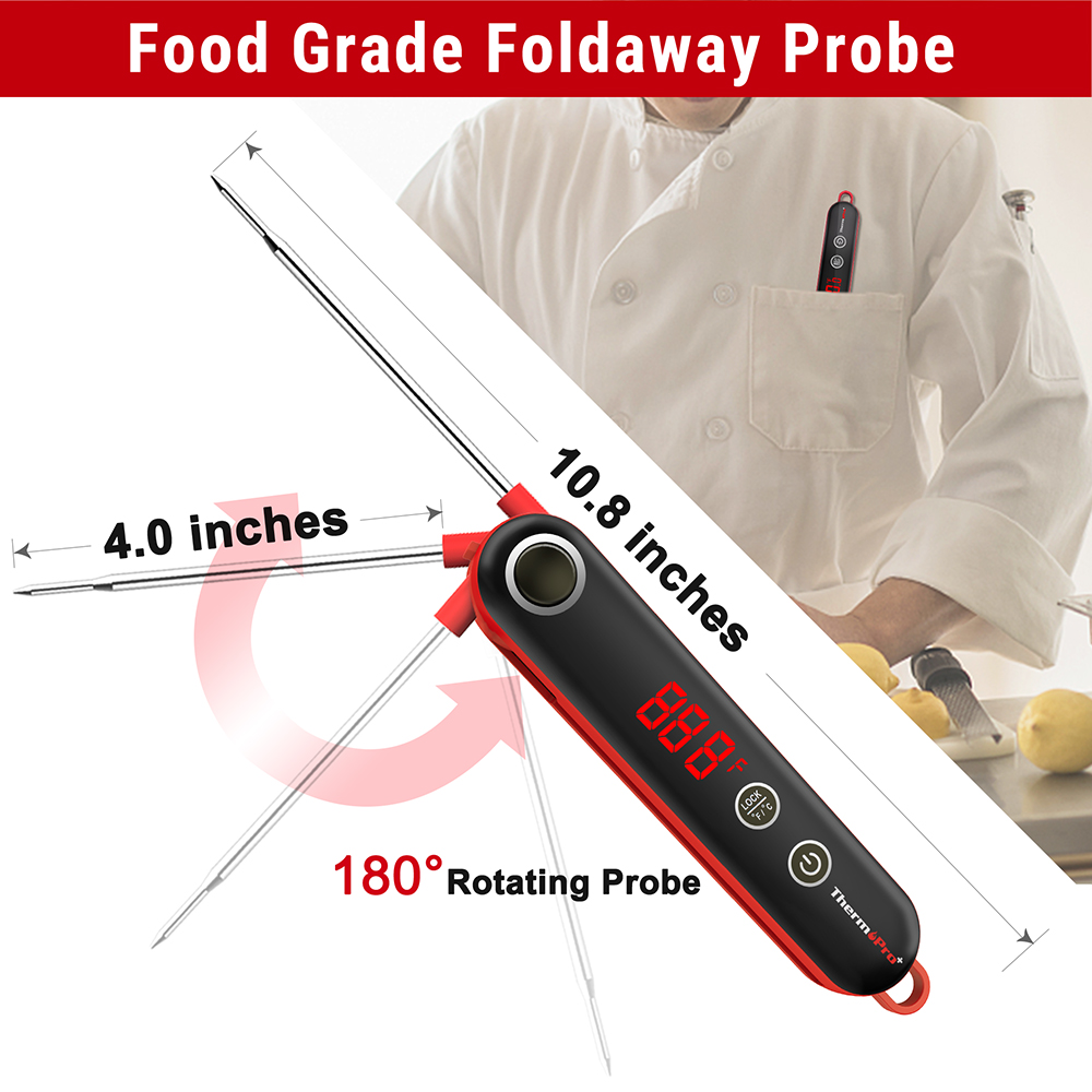 ThermoPro TP18SW Digital Instant Read Meat Thermometer Super-Fast