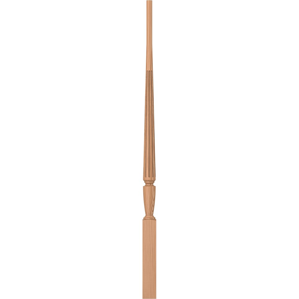 L.J. Smith Stair Systems LJF-2015-AL 38 38-in x 1.75-in Unfinished Alder Pin Top Stair Baluster
