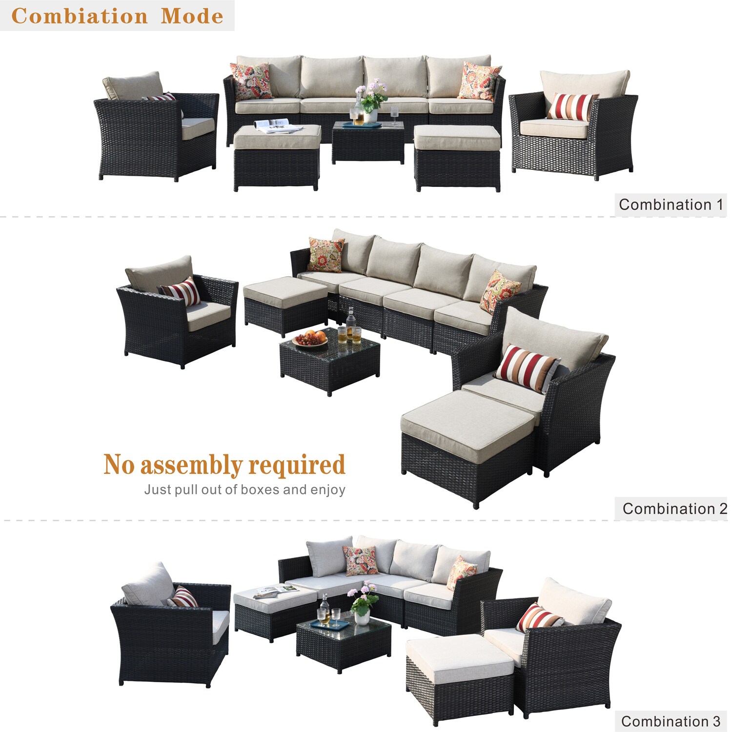 Ovios RS600-92 Patio-Conversation-Sets - View #2