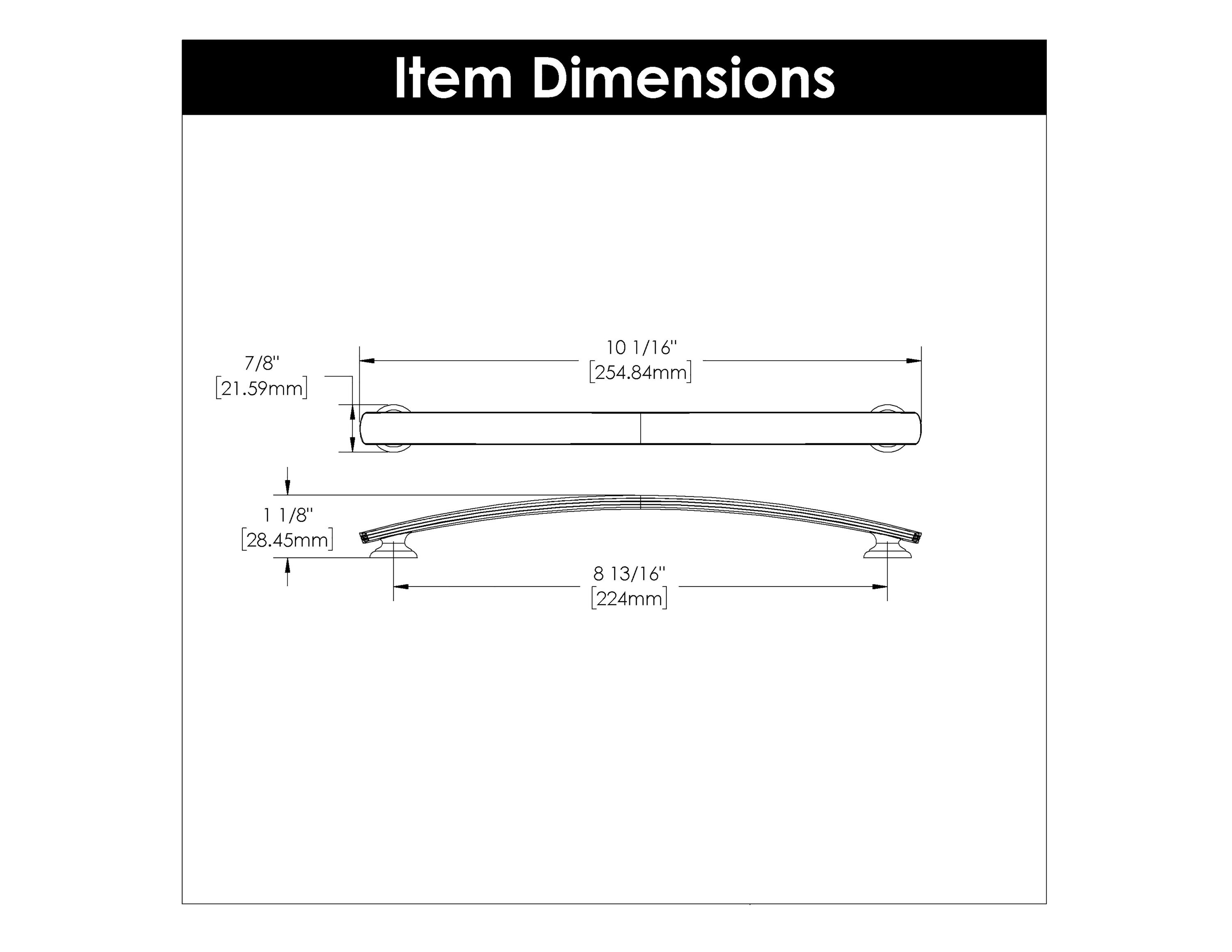 Hickory Hardware P2158-VB Cabinet-Pulls - View #6