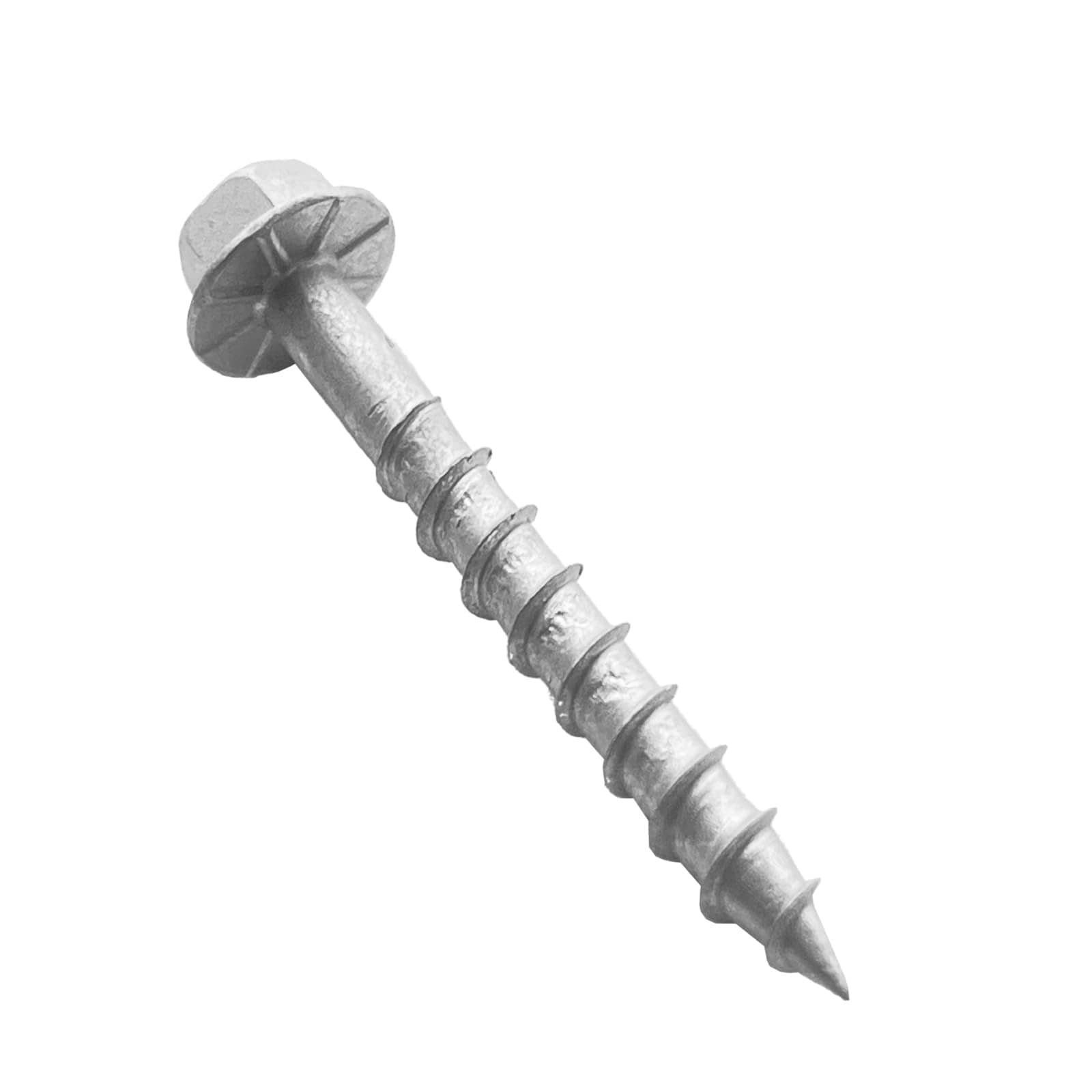 Etokfoks  500 pack number 9 x 1 1 2 in SD connector screws with 1 4 in hex head 0 370 in diameter and corrosion resistant coating
