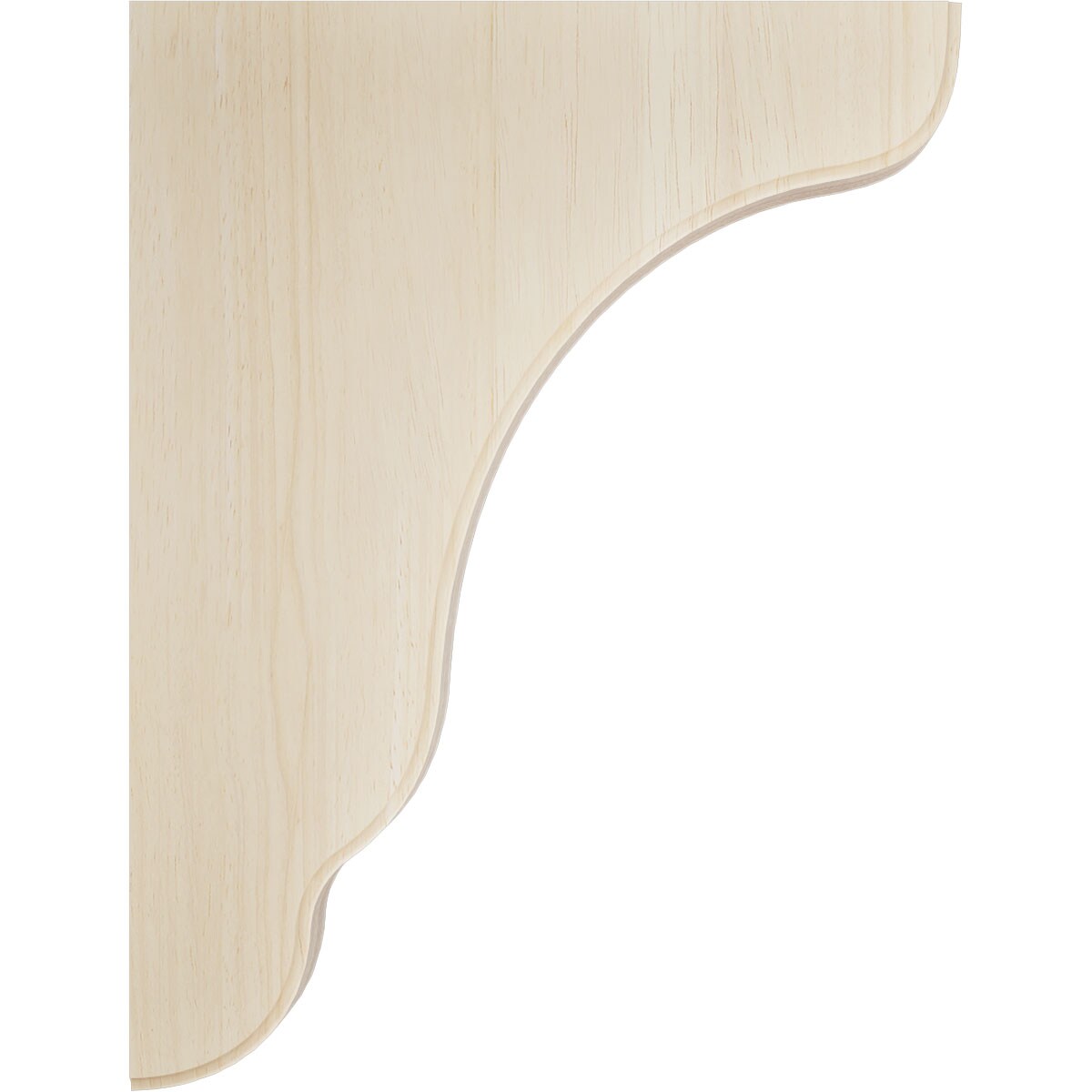 Ekena Millwork BKTW02X07X10PLRW corbels - View #3
