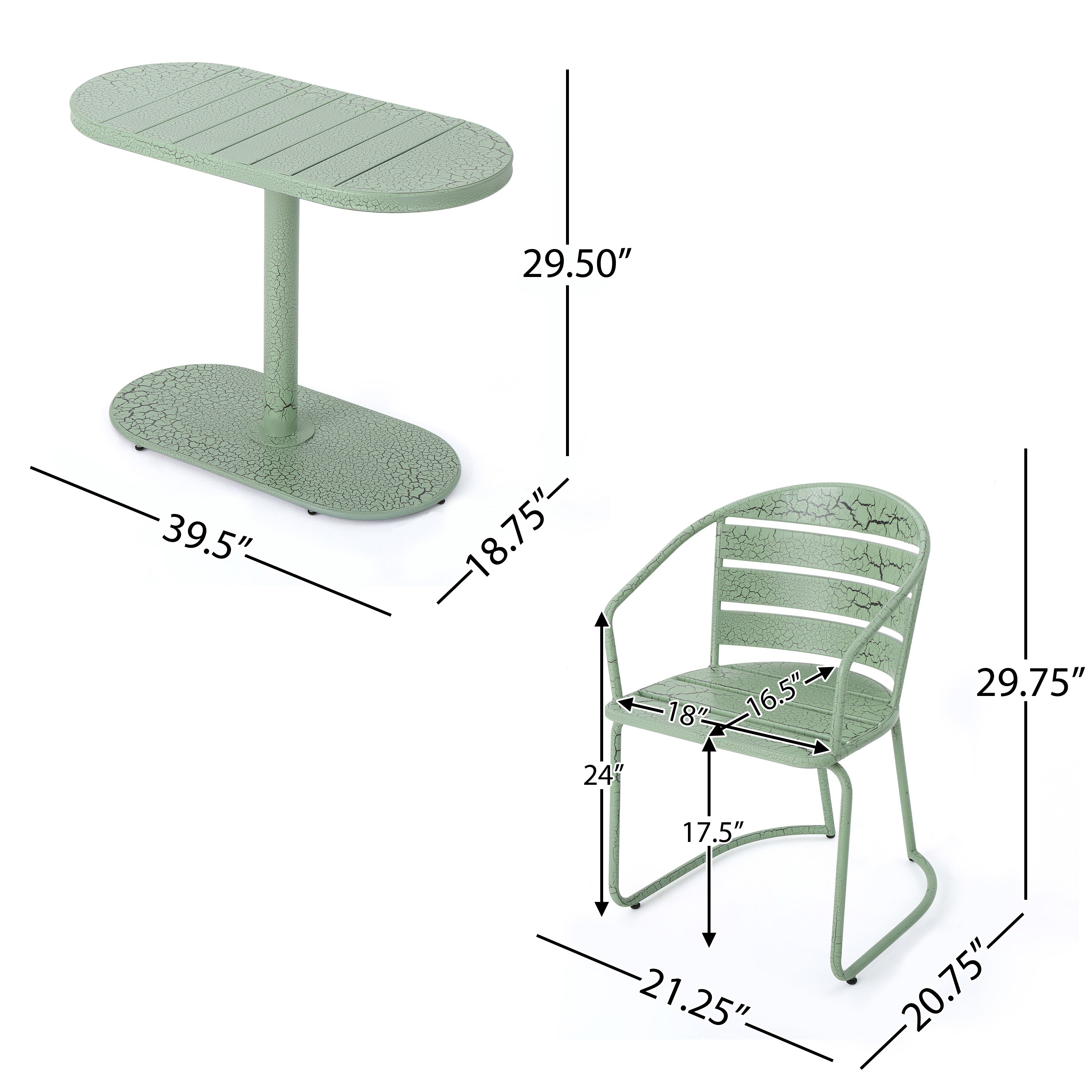 Tenleaf PCS-14-1 Patio-Dining-Sets - View #5
