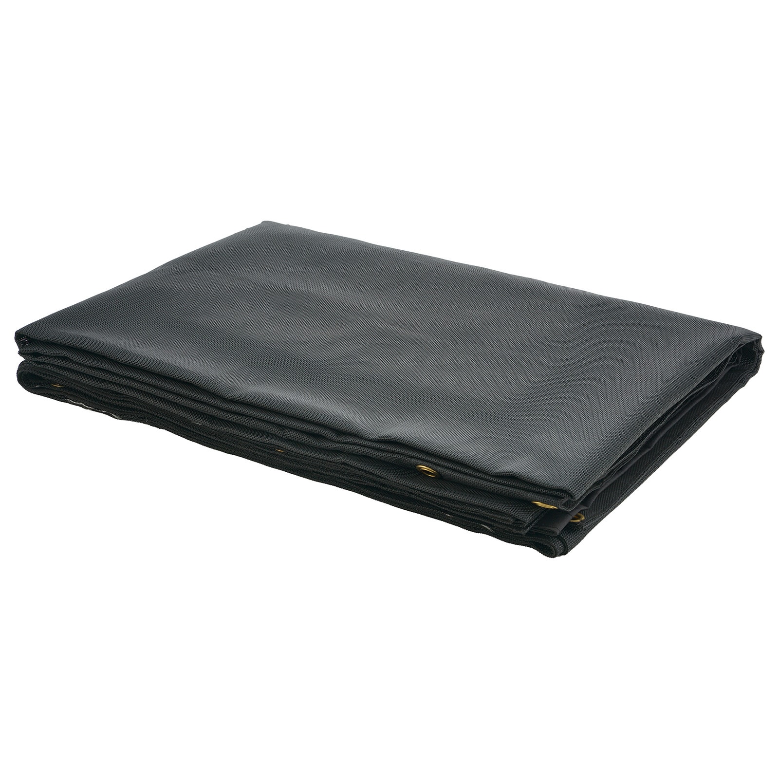 VEVOR KCPVC8X1818OZJ8JQV0 8-ft x 16-ft Black Waterproof Standard Polyester 19.92-Mils Tarp