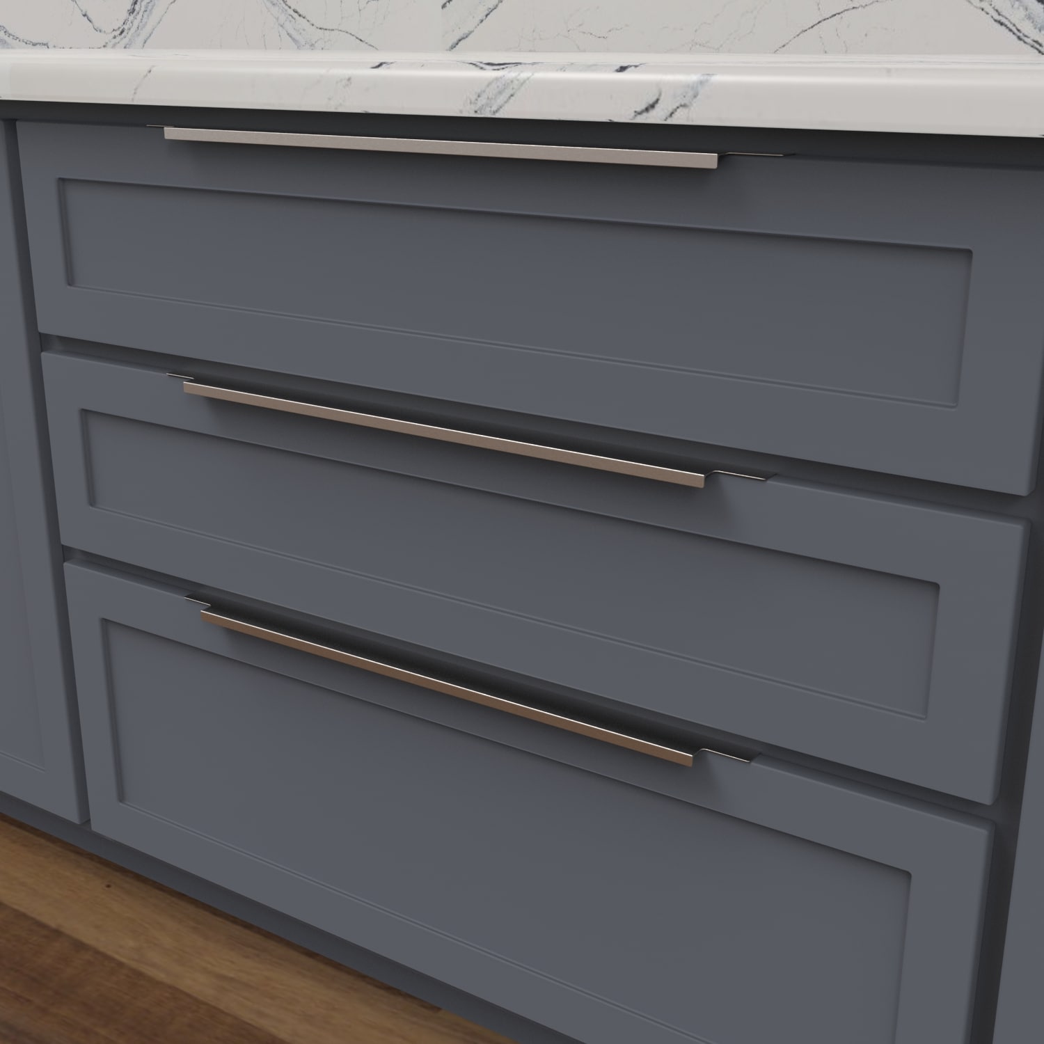 Hickory Hardware C02H075747-AL Cabinet-Pulls - View #2