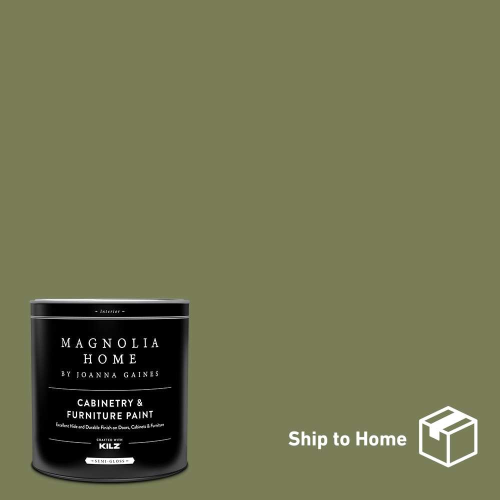 Magnolia Home 00153604  by Joanna Gaines Semi-gloss Celery Seed Enamel ( 1-quart )