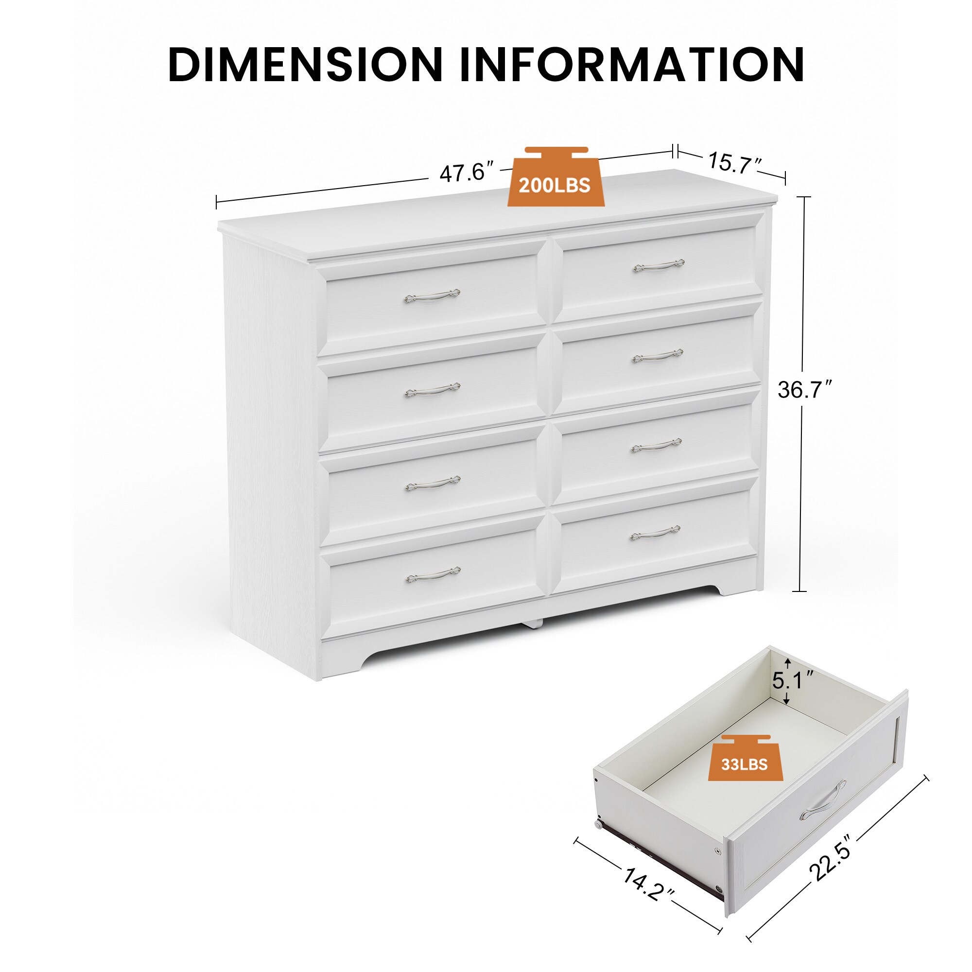 DELUXE LIVING DLP182257 dressers - View #7