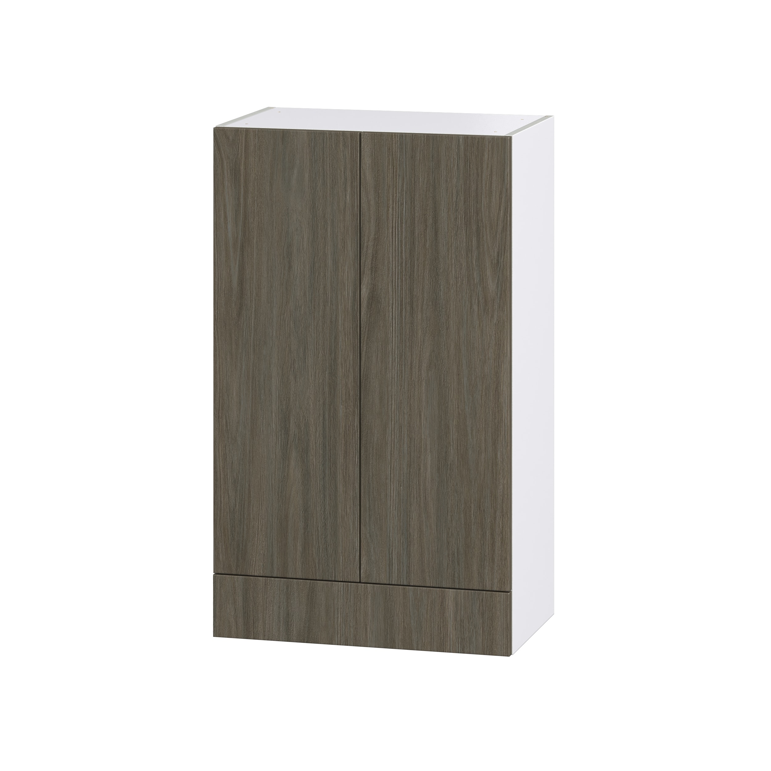 Hugo&Borg Savane 24-in W x 40-in H x 14-in D Textmel Wall Fully Assembled Cabinet (Flat Panel Slab Door Style)