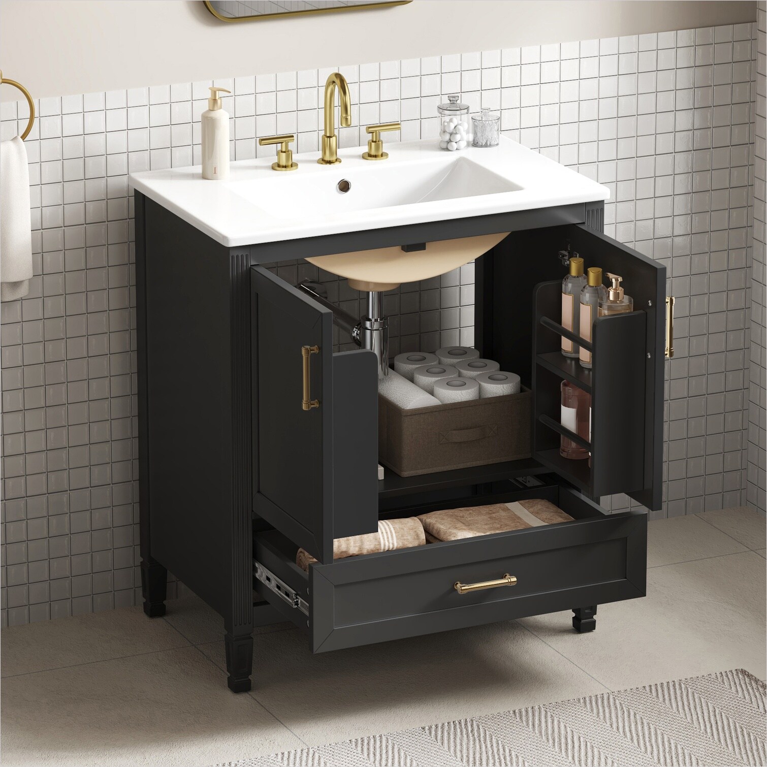 Watnature URGTZQEUZY6G Bath-Vanity-Combo - View #3