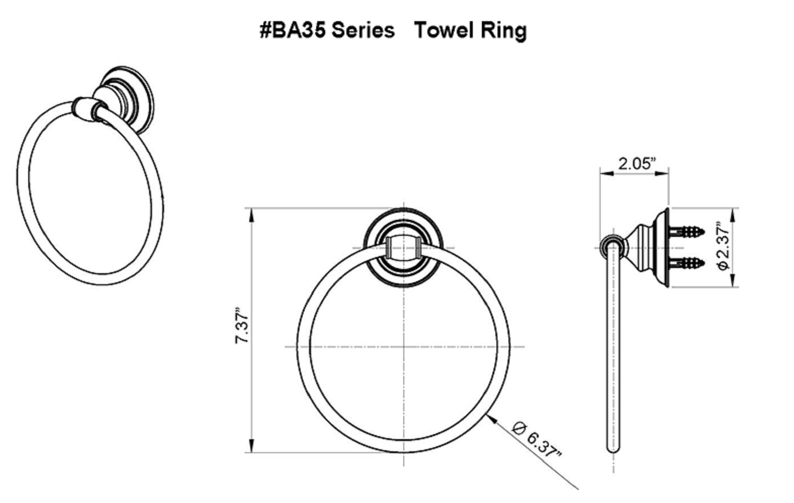 ARISTA BA3501-TRG-CH d060355 - View #3