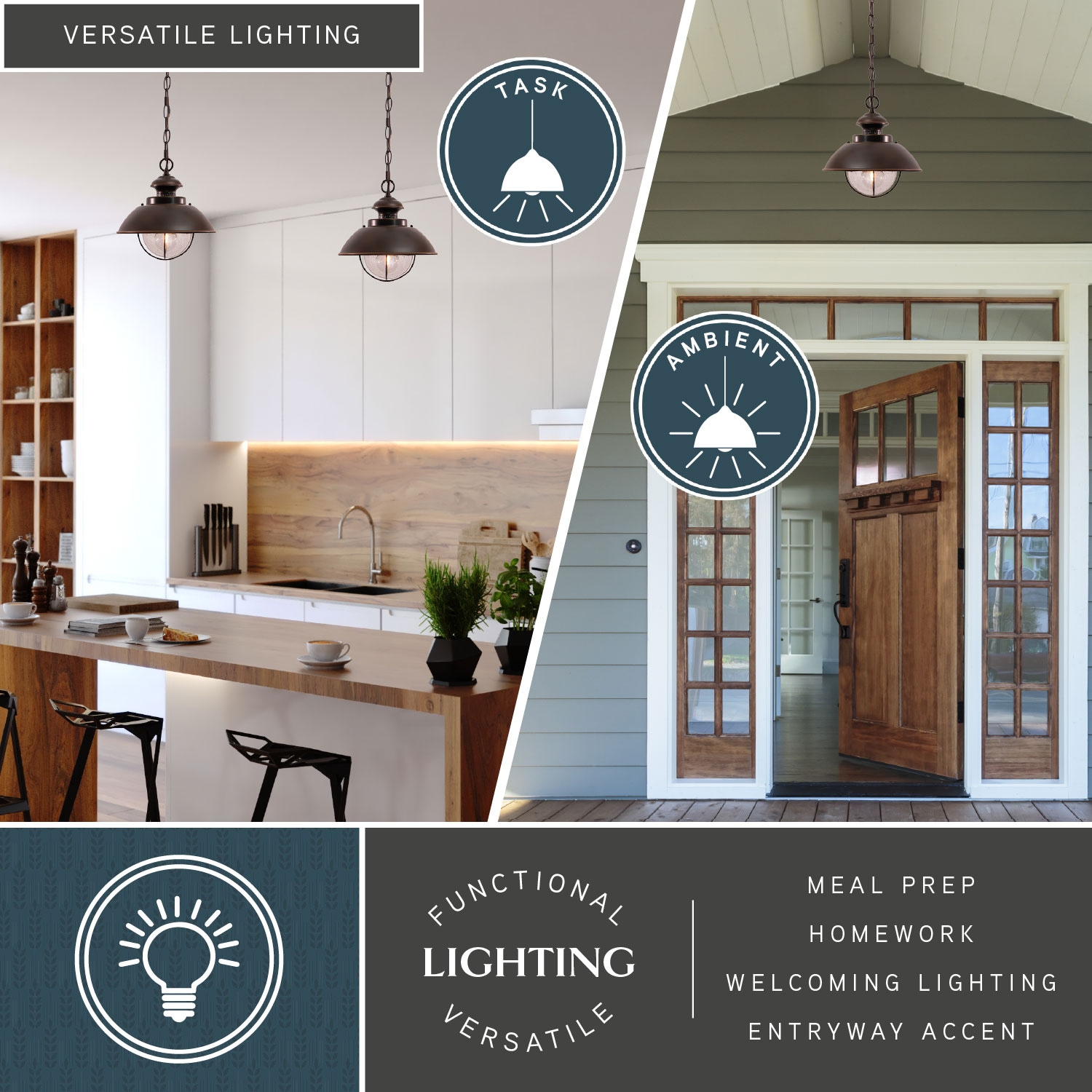 Cascadia OD21506BBZ Pendant-Lights - View #3