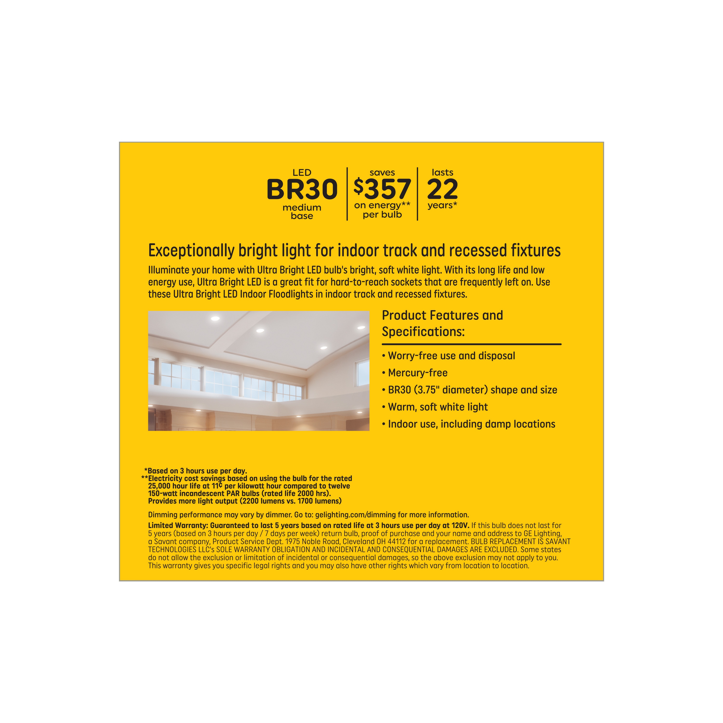GE 93130933 Led-Flood-Spot-Light-Bulbs - View #5