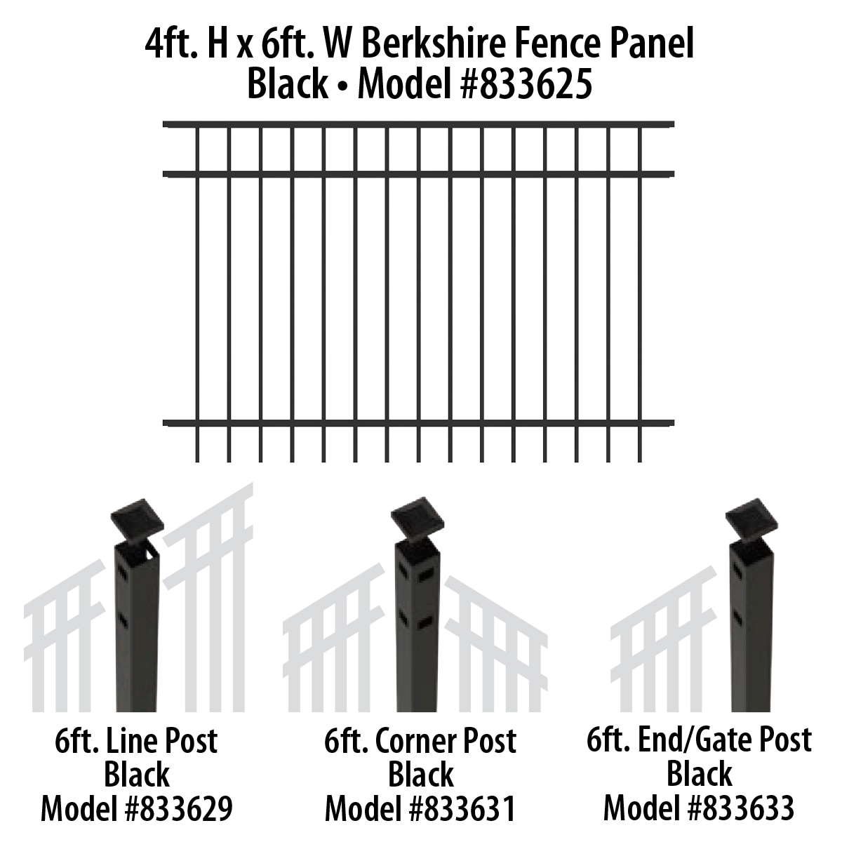 Ironcraft 833631 Fence-Gates - View #3