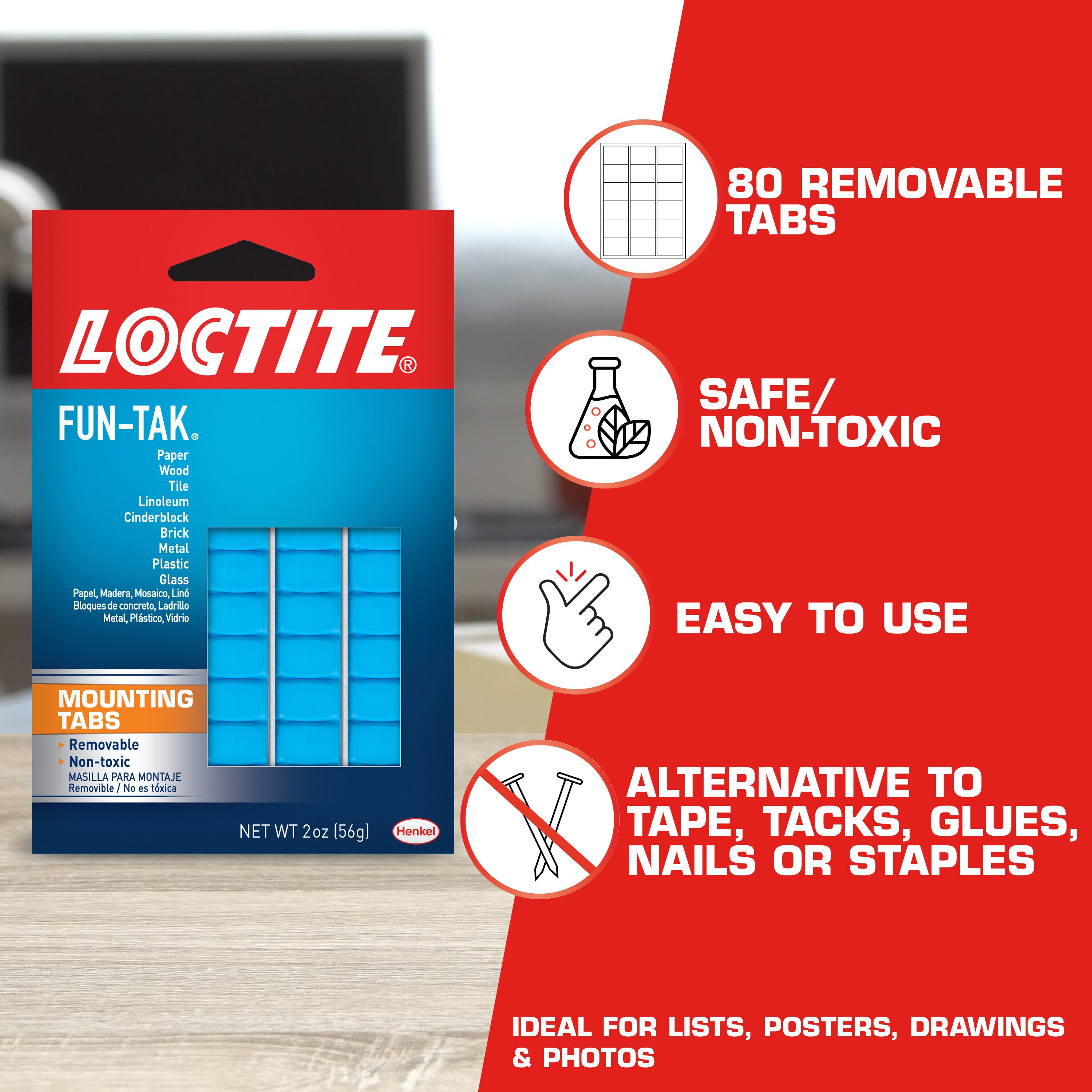 LOCTITE Fun-Tak 2-oz Multi-use Specialty Adhesive