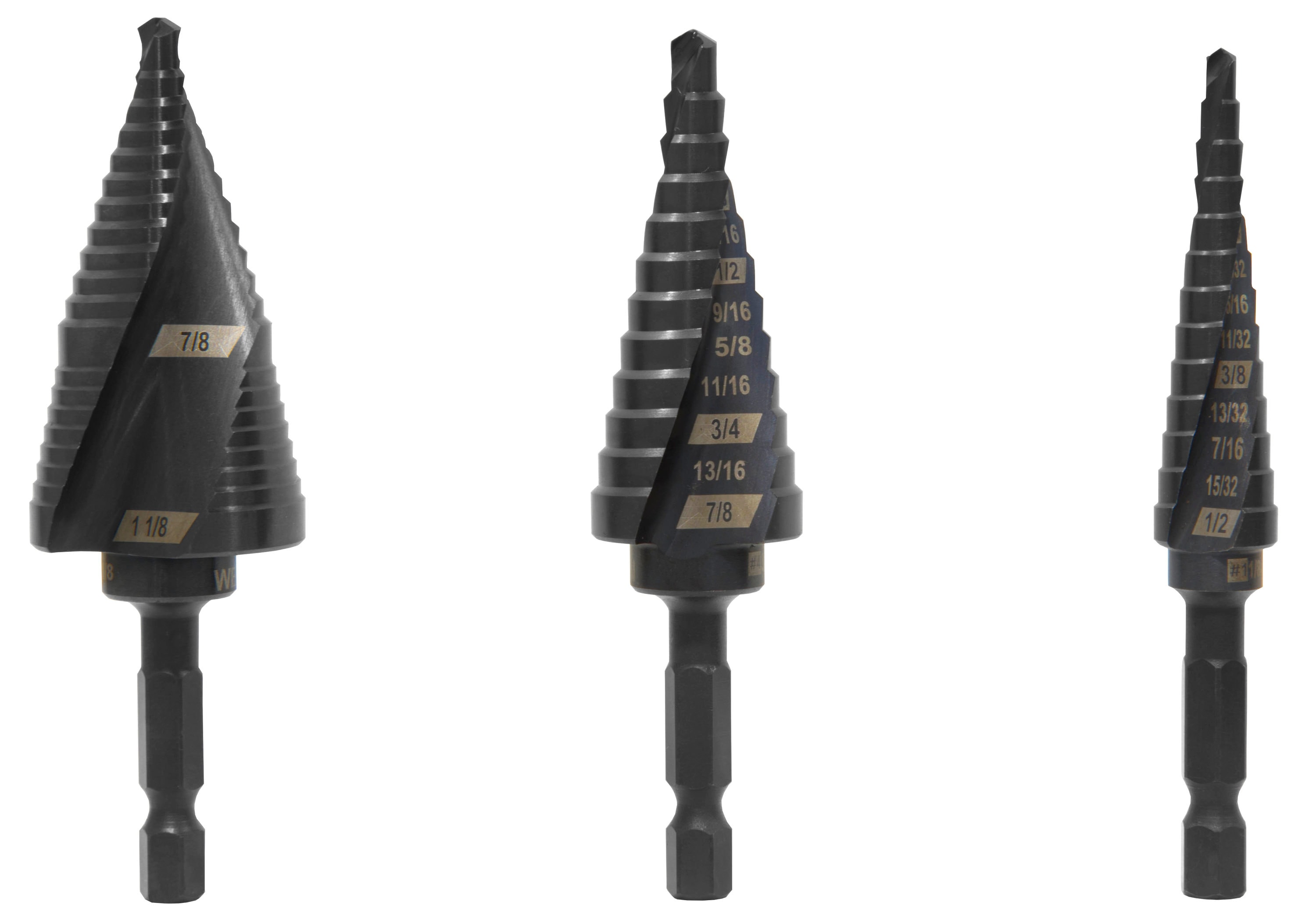 WEN DB149X Metal-Step-Drill-Bits - View #3