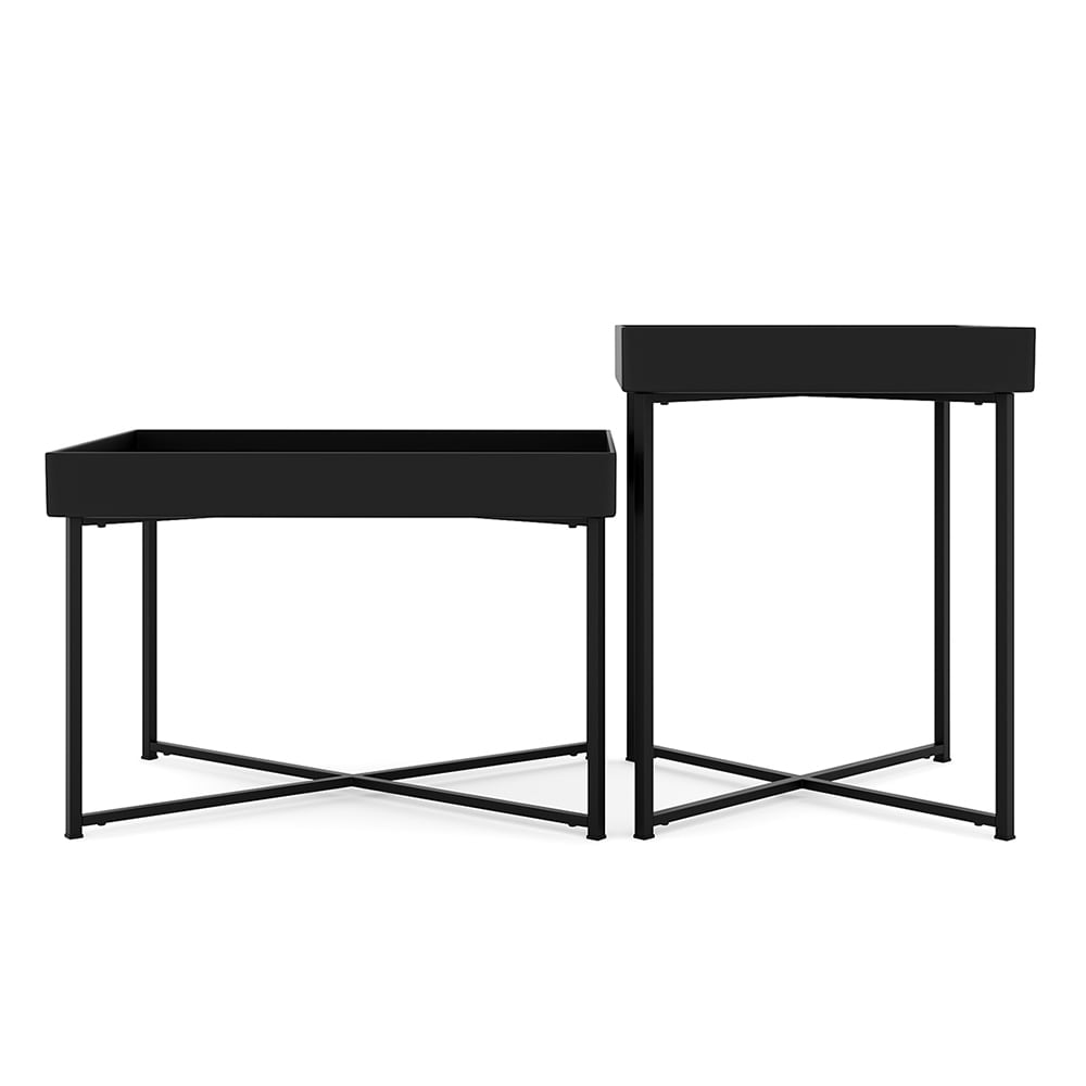 contemporary-black-metal-accent-table-set-coffee-table-and-2-end