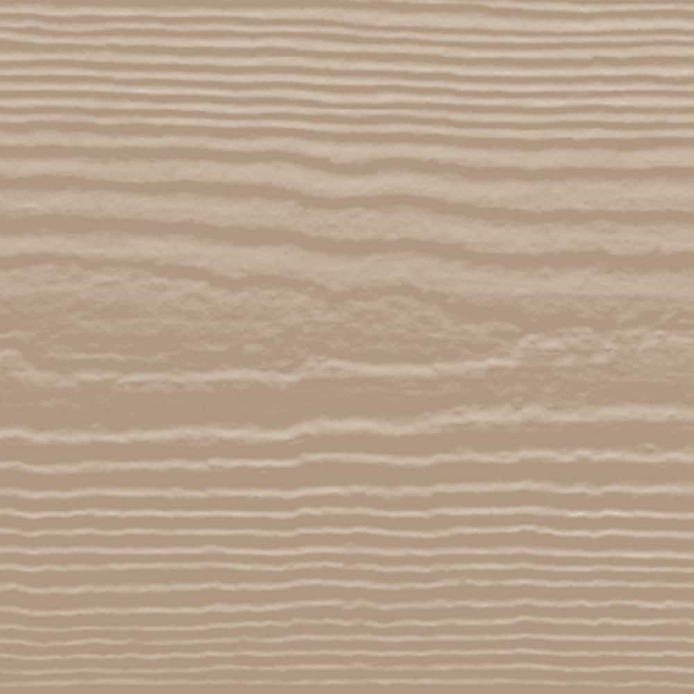 James Hardie 6000658 SAMPLE Statement Collection 4-in x 6.25-in Khaki Brown Fiber Cement Siding