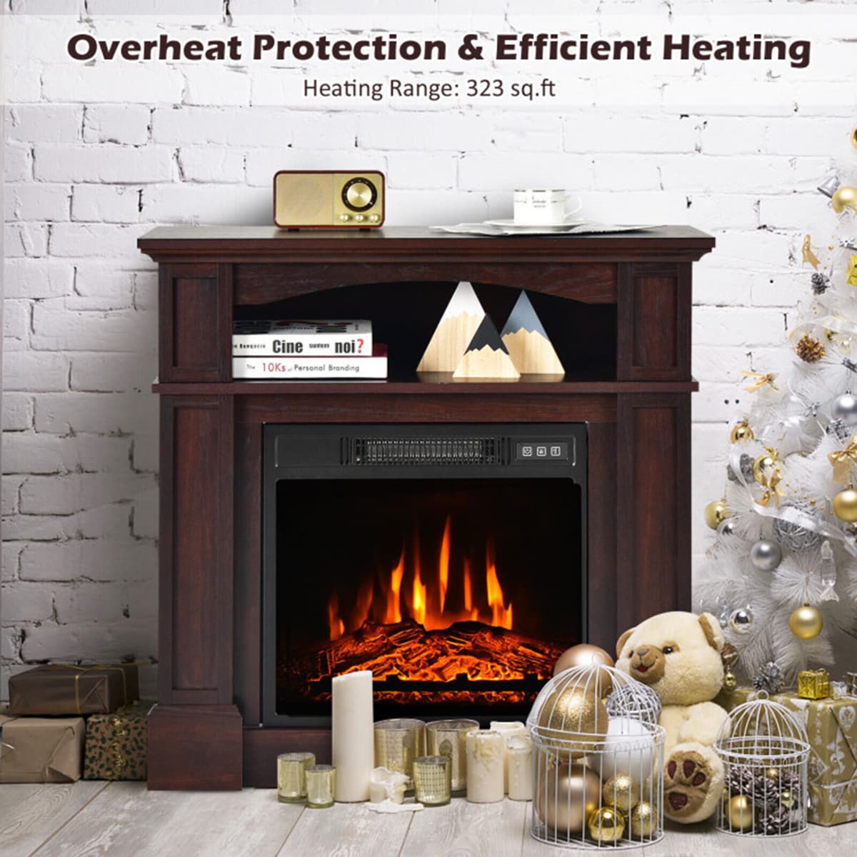 Clihome CL-NAUS-10102 Electric-Fireplaces - View #5