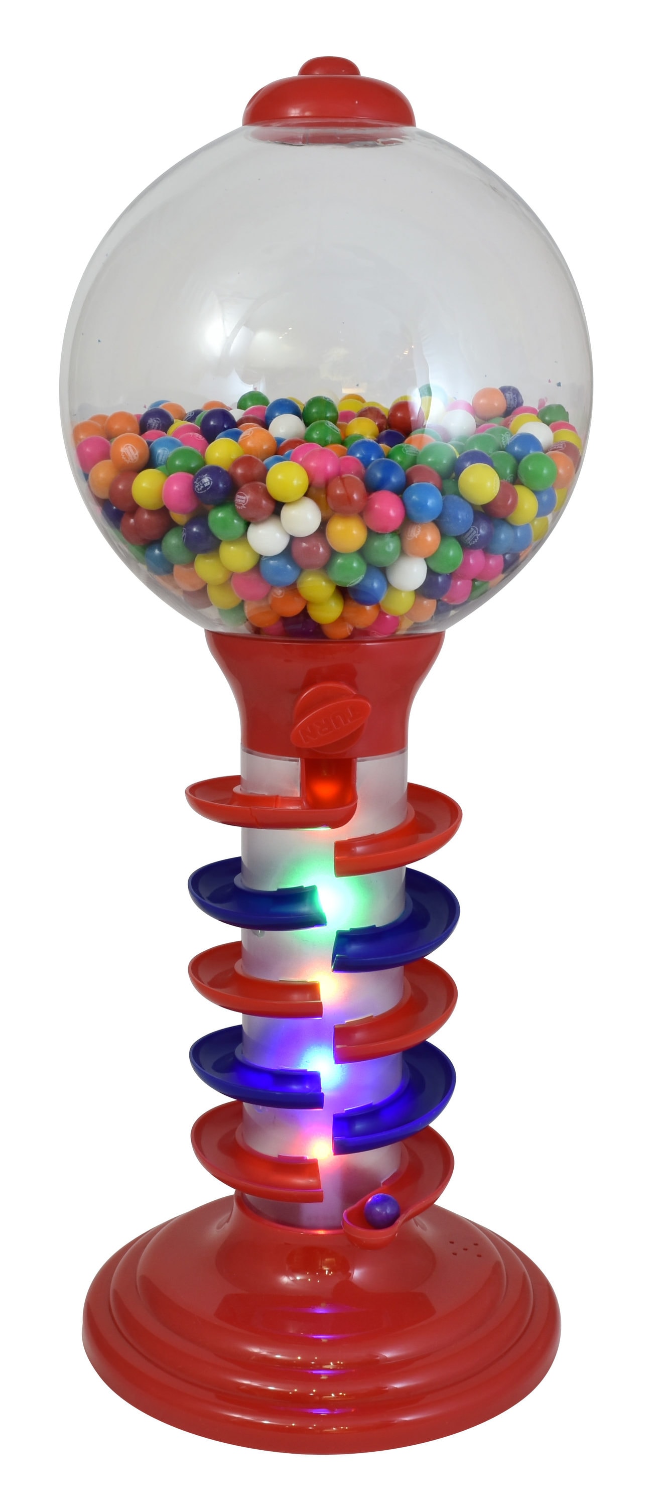 3' Double-Bubble Metal Gumball Machine