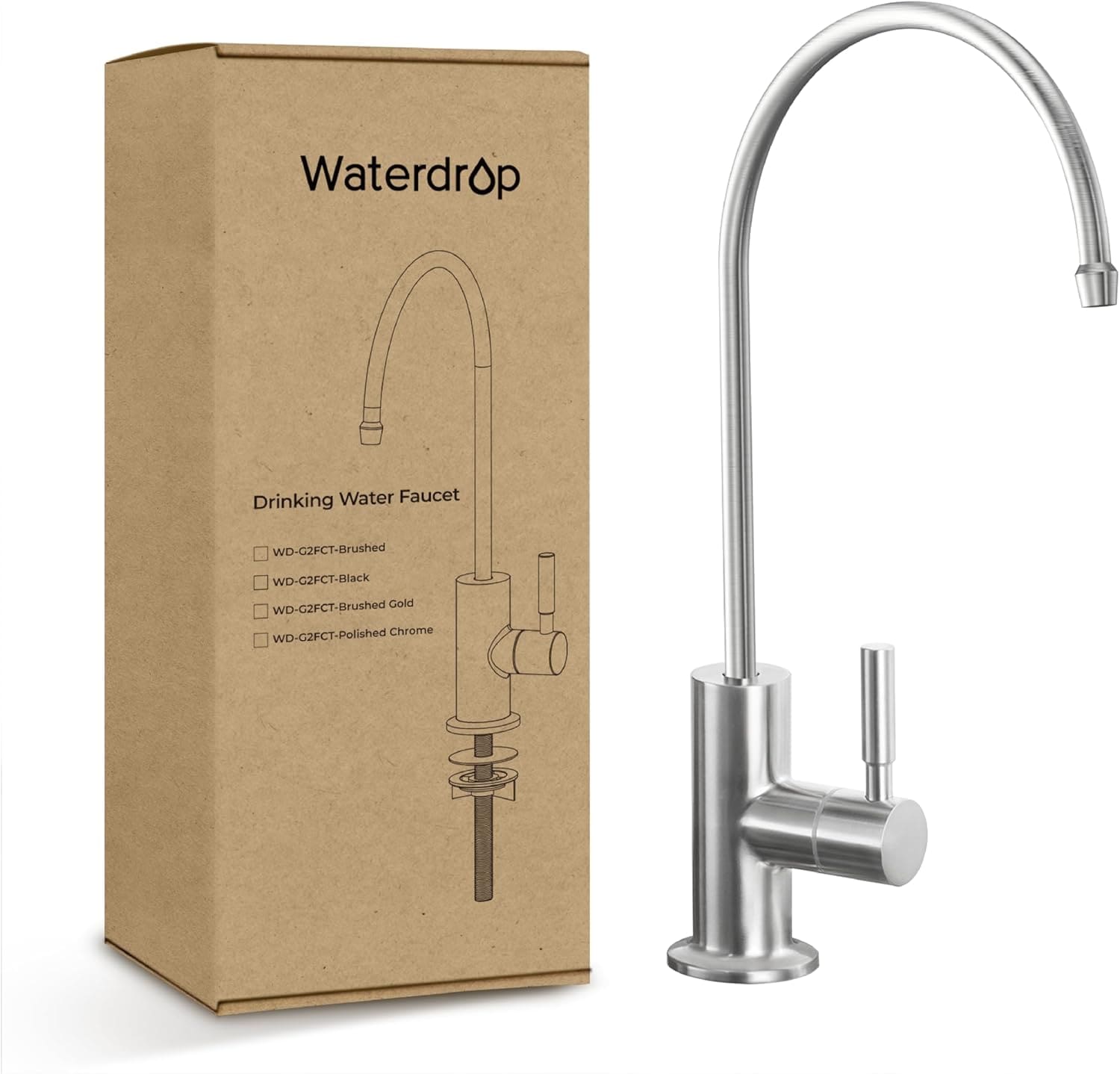 Waterdrop B-WD-G2FCT-BN Brushed Replacement faucet