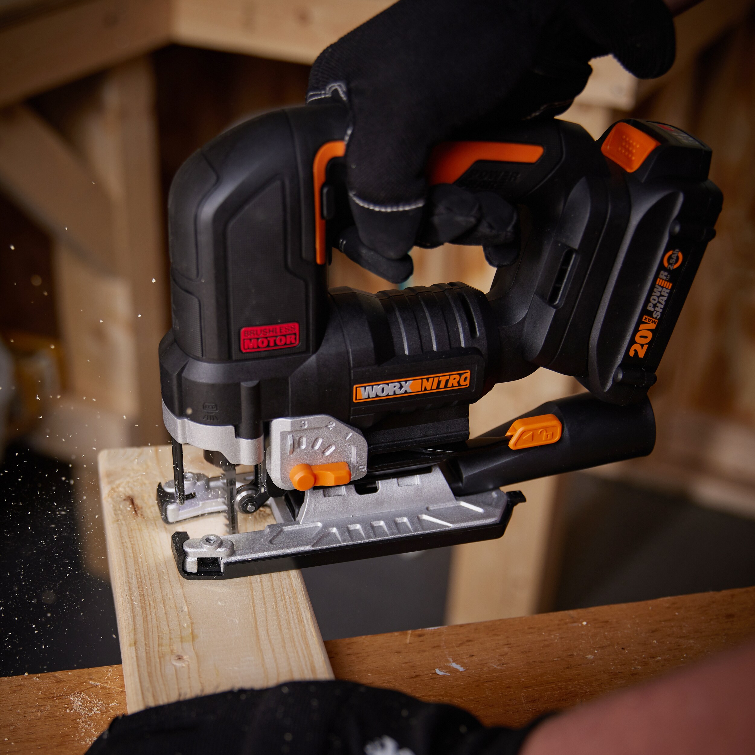 WORX Worx Nitro 20 Volt Brushless Variable Speed Keyless Cordless