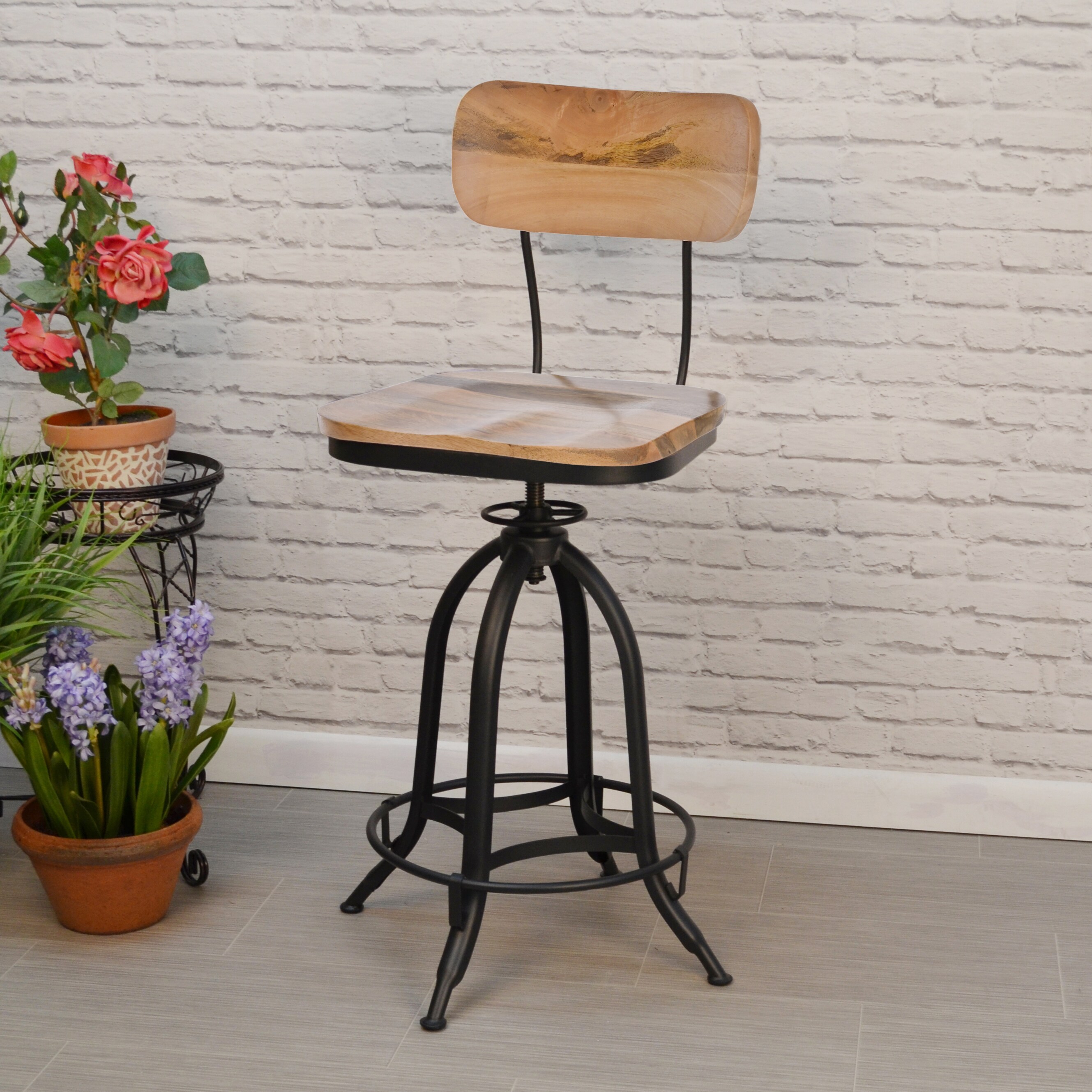 Carolina Cottage 1624WBNMNGTBK stools - View #7