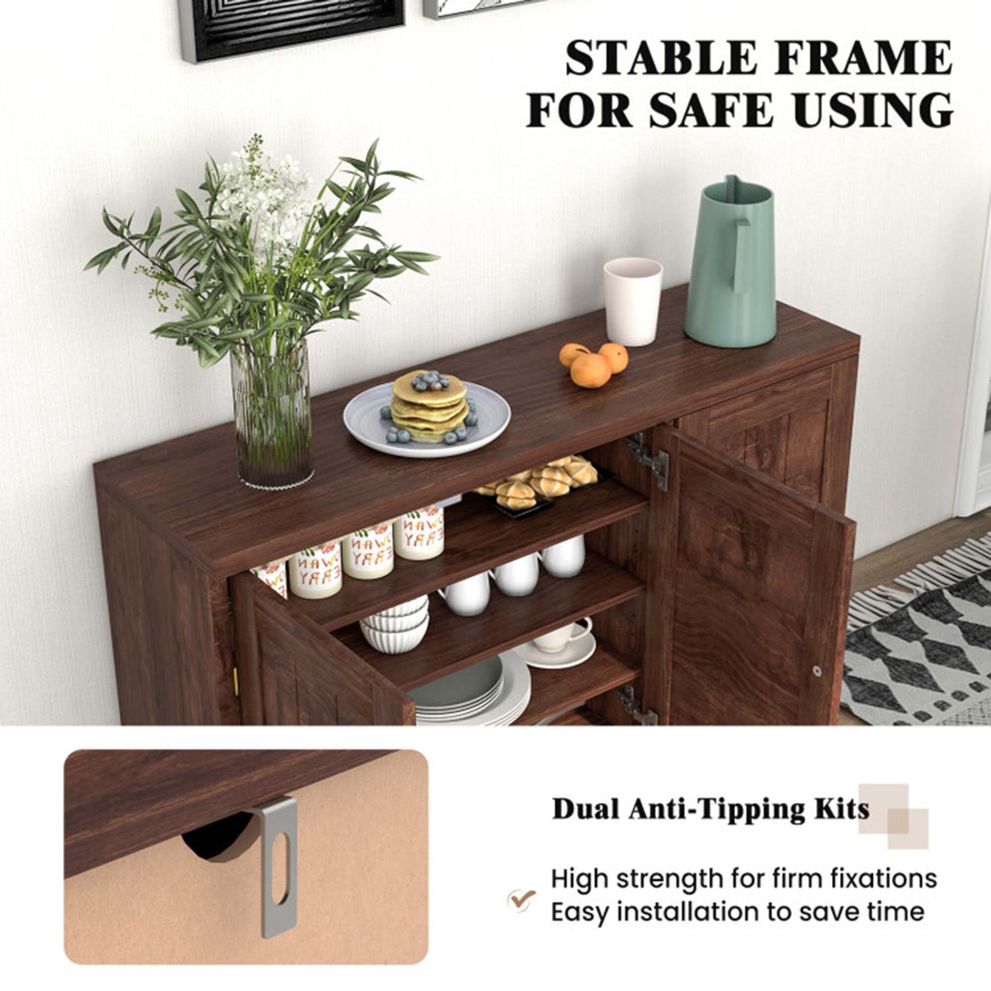 Clihome ZB-PH-009-2-BL Dining-Kitchen-Storarge - View #8
