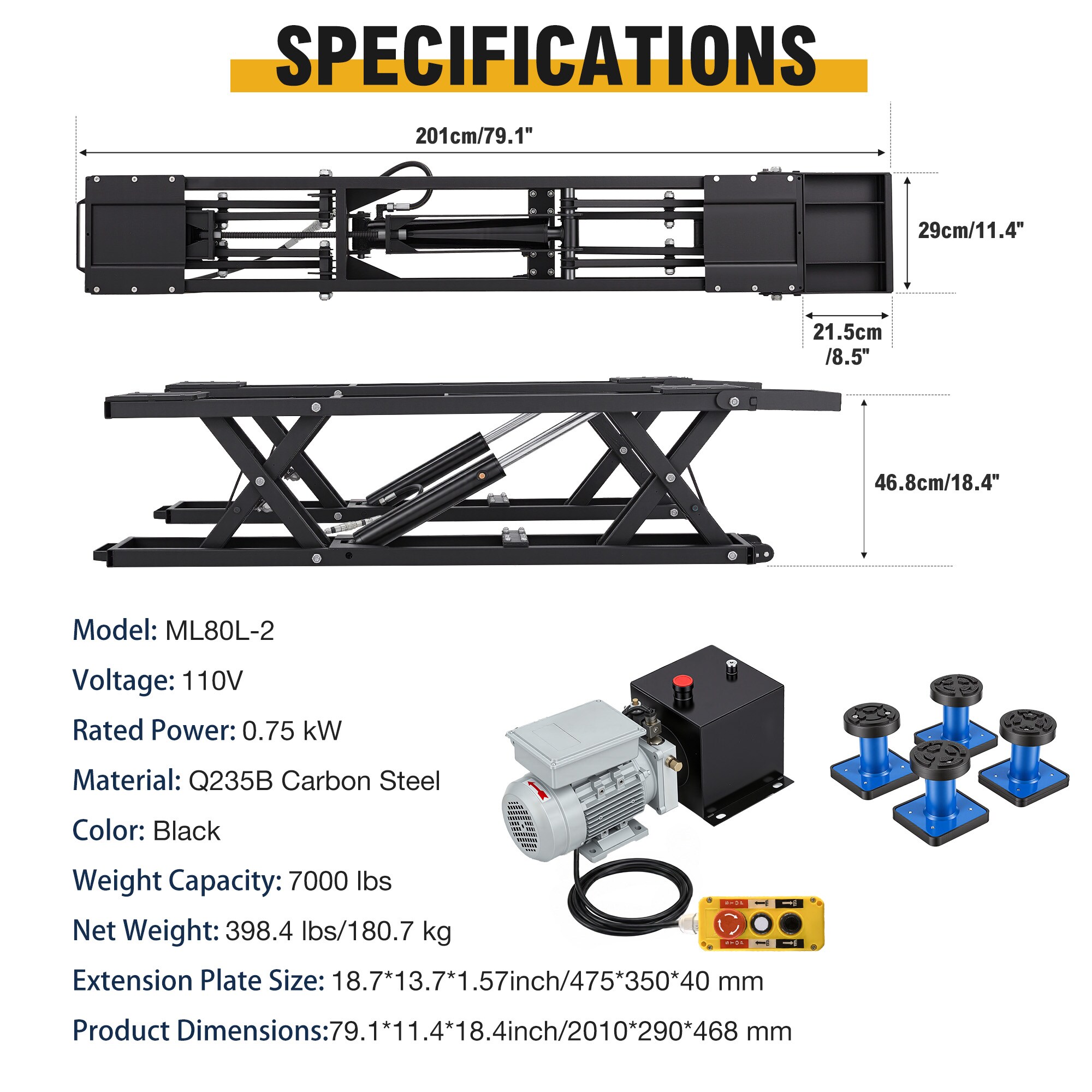AECOJOY 17001BK-LS02 Vehicle-Lifts - View #4