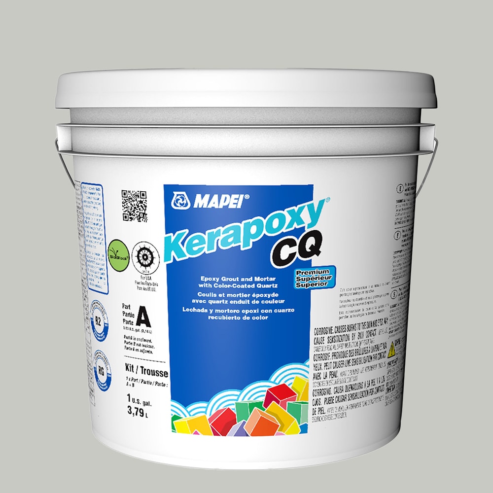 MAPEI 5UB509304 Kerapoxy CQ Warm Gray #5093 Epoxy Grout (1-Gallon)