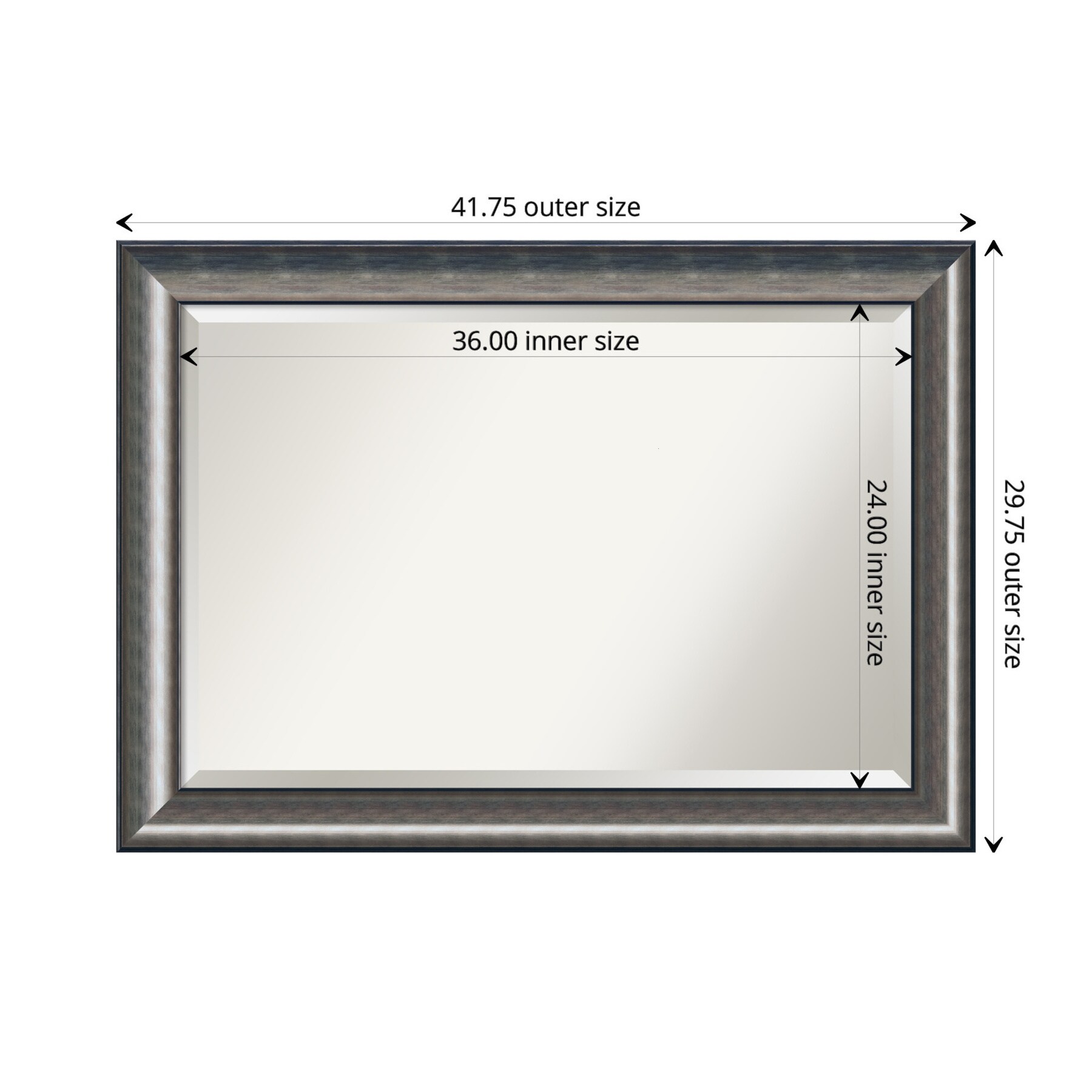 Amanti Art DSW3941619 Framed-Bath-Mirrors - View #5