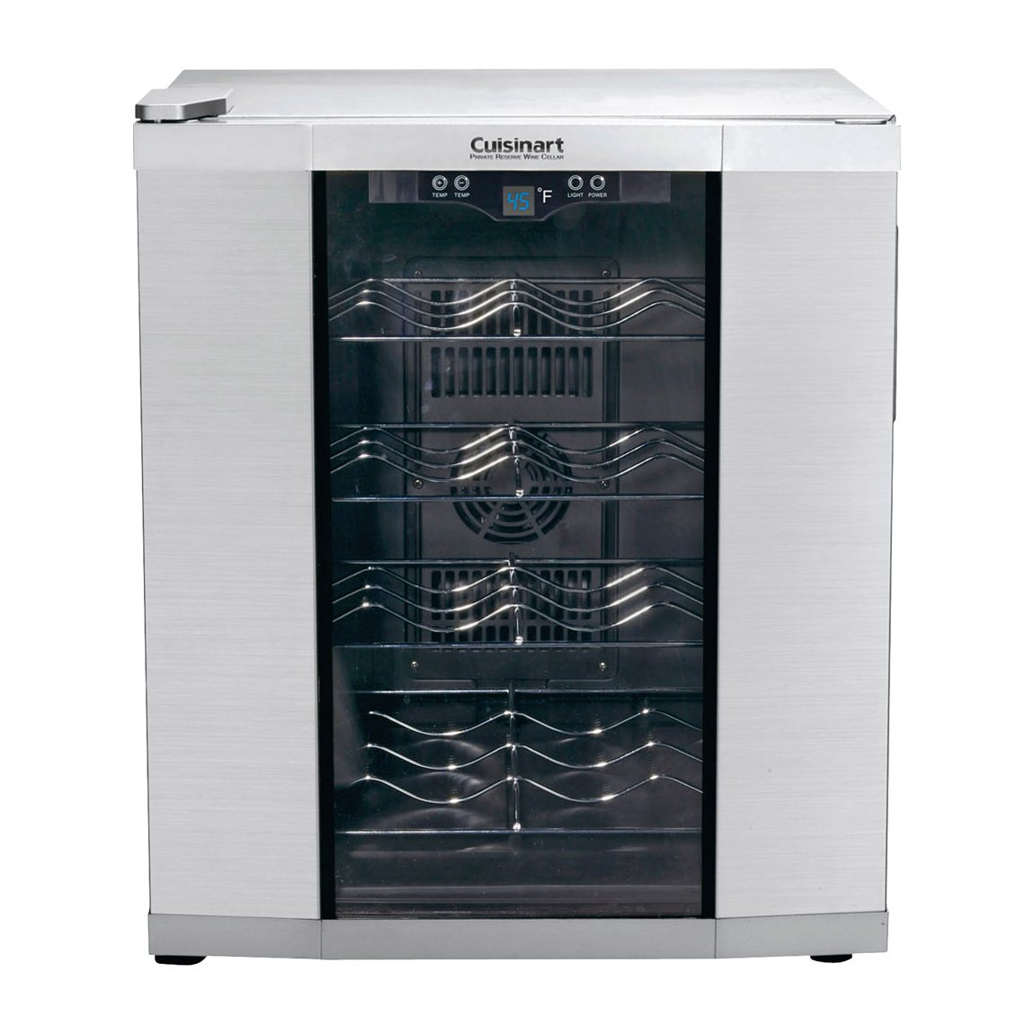 Cuisinart 16Bottle Capacity Aluminum Freestanding Wine Chiller in the