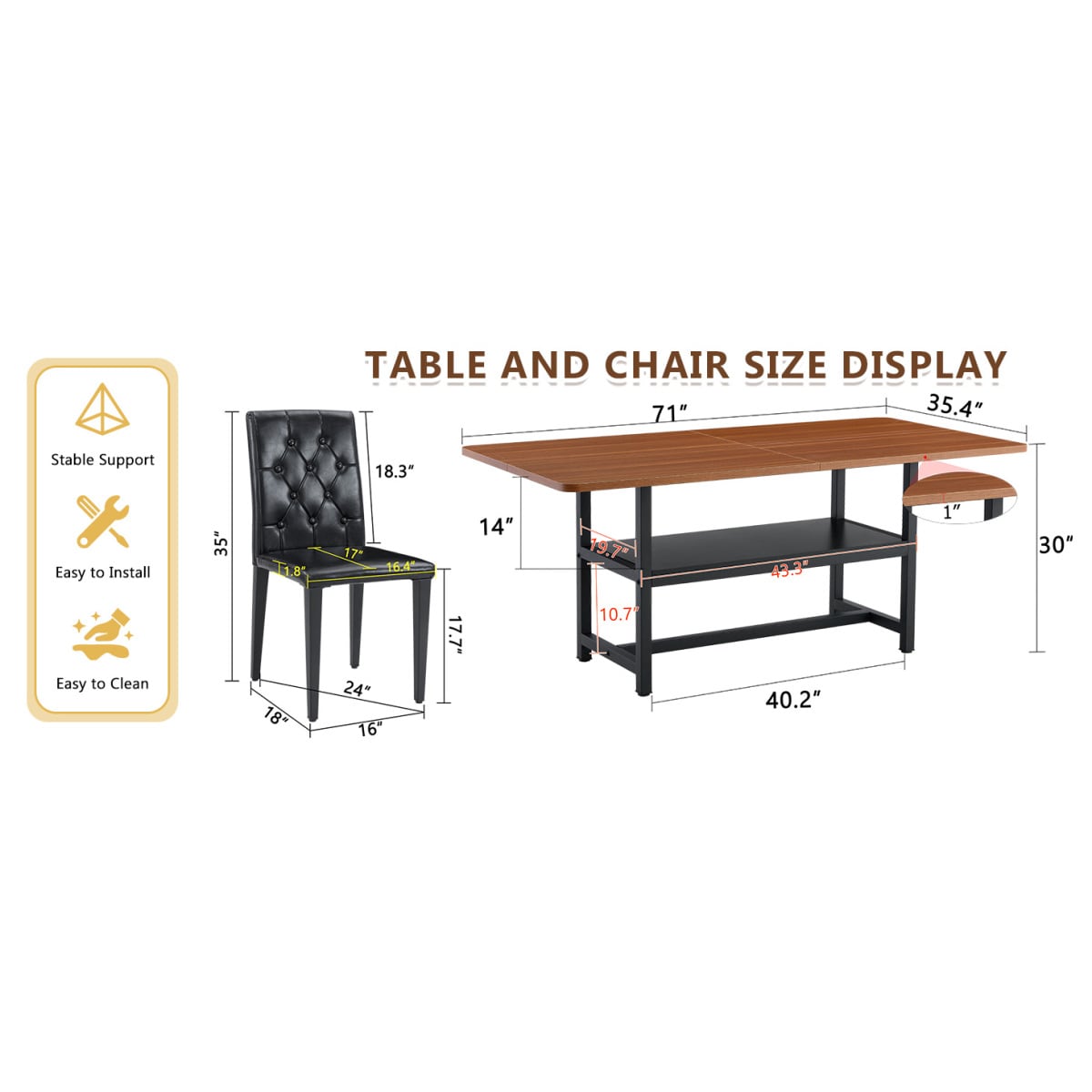 Streamdale Furniture W1151S04288 Dining-Sets - View #9