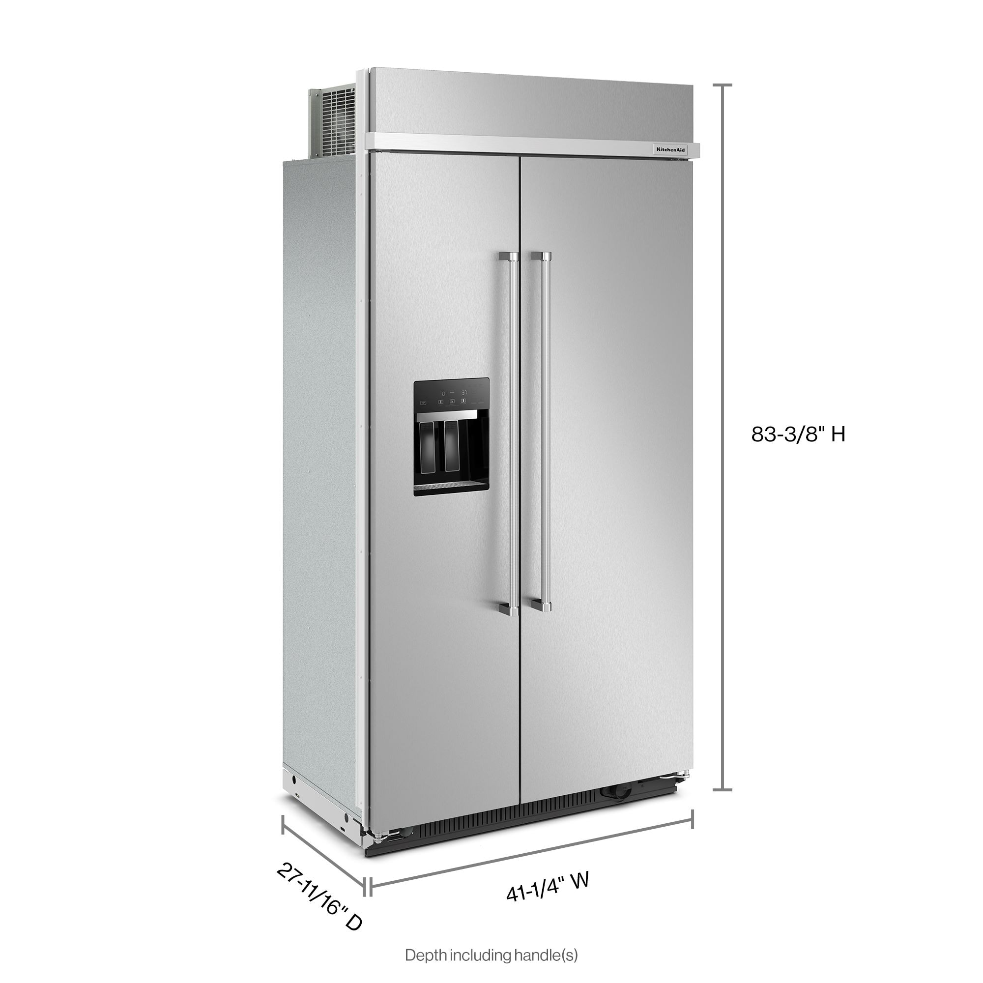 KitchenAid KBSD702MSS Side-By-Side - View #5