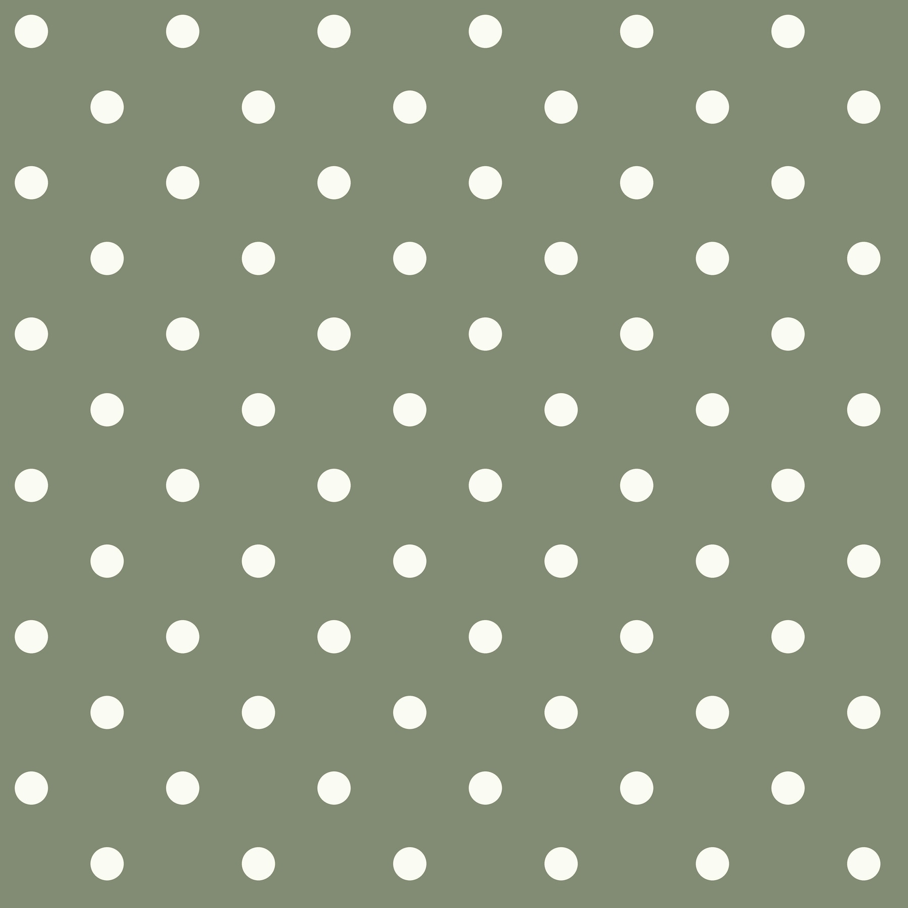 Magnolia Home MH1580 56-sq ft White/Green Paper Polka Dot Prepasted Soak and Hang Wallpaper