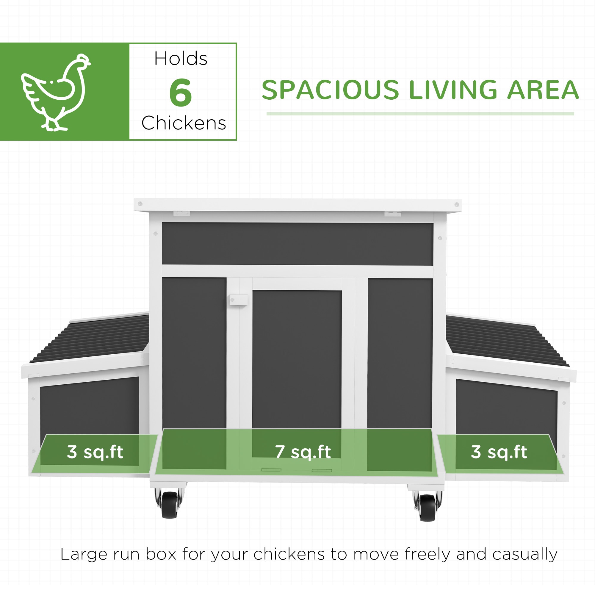 Tinyhomie LW-X-ASKARL450 Chicken-Coops-Rabbit-Hutches - View #6