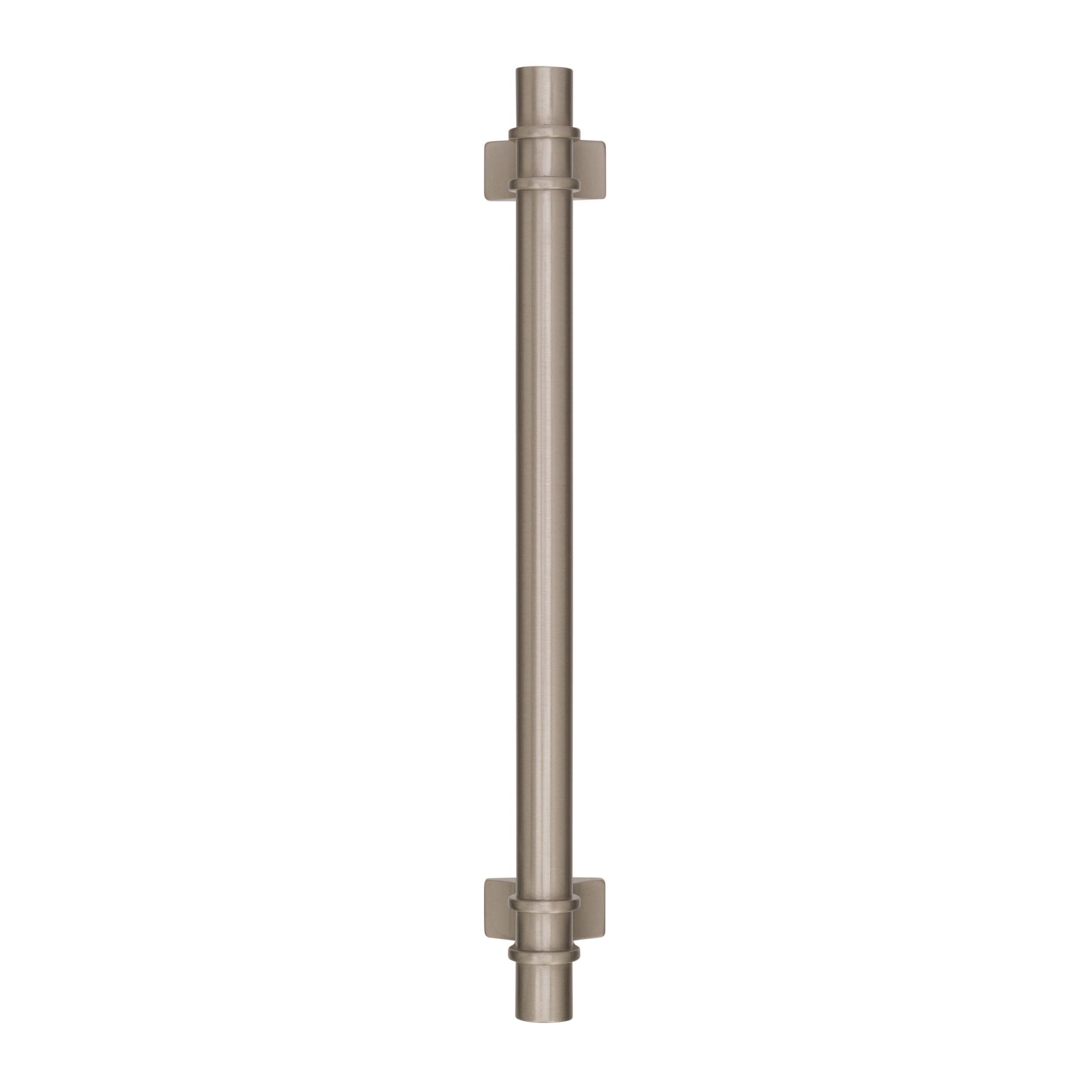 Satin Nickel 6-5/16 Inch Modern Cabinet Pull