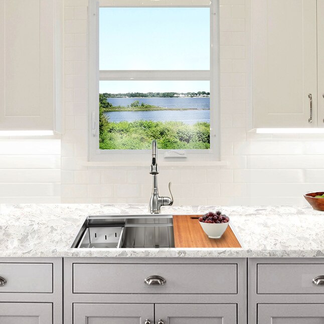Nantucket Sinks Pro Undermount 28 In X, How To Measure Kitchen Countertops For Quartz Workstation