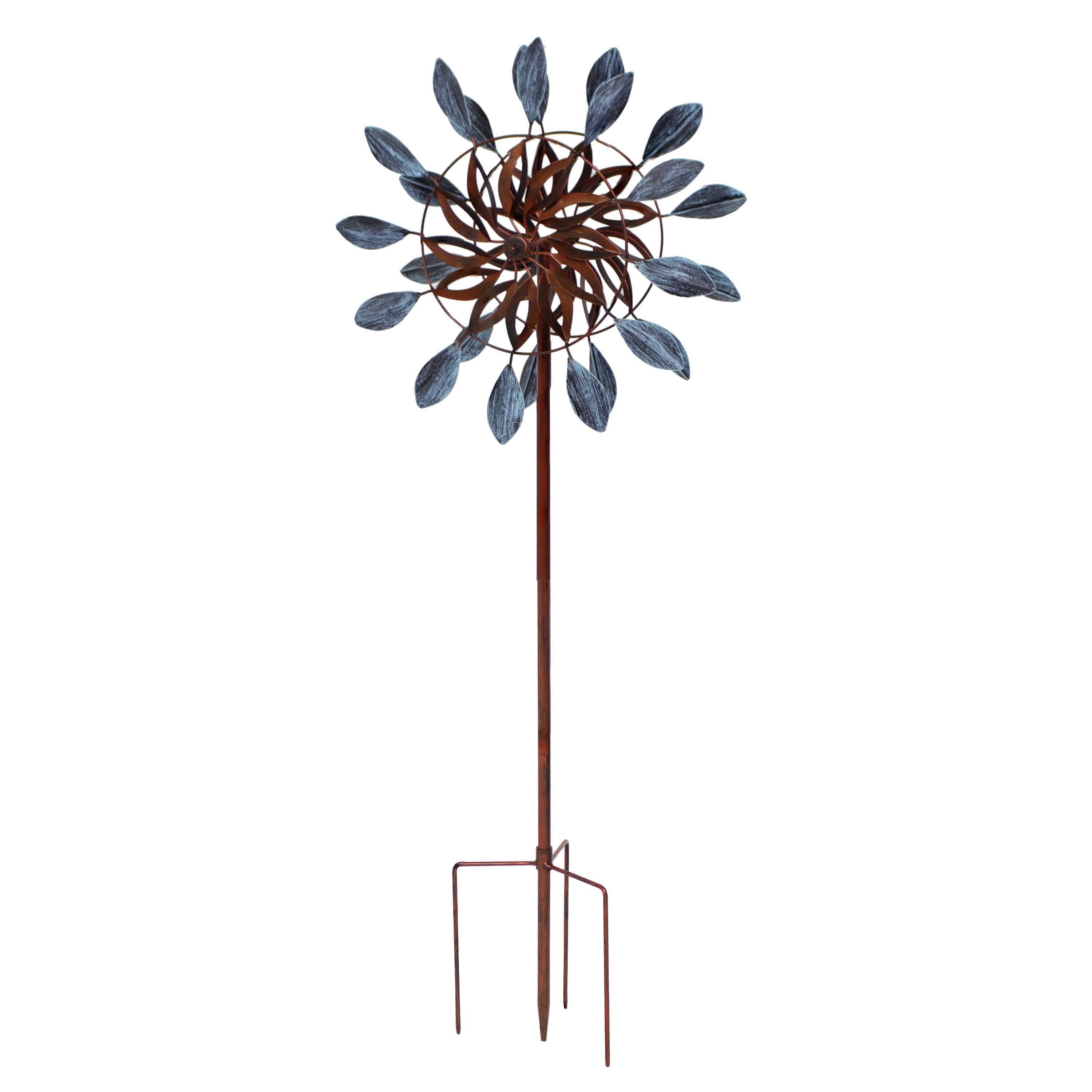 Sunnydaze Decor HB-202 48.5-in 12 -Blade Iron Decorative Windmill