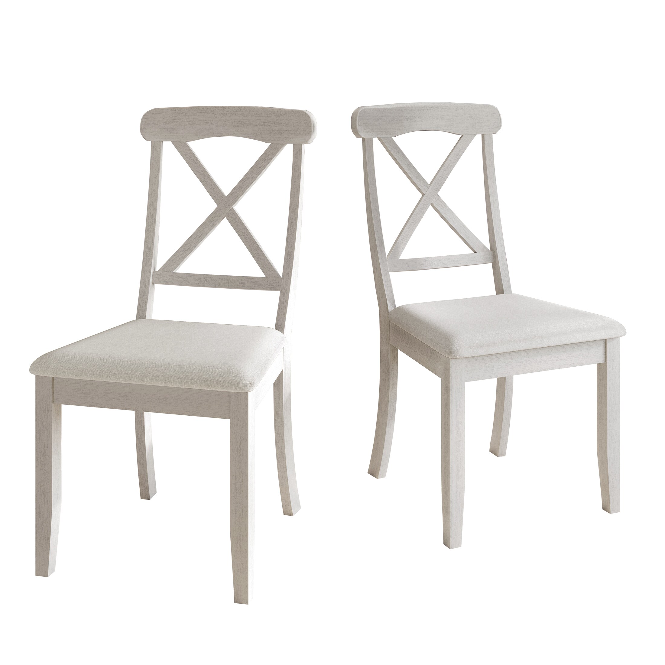 ChaletPosh C3067US-WT-WD-2X Dining-Chairs - View #4